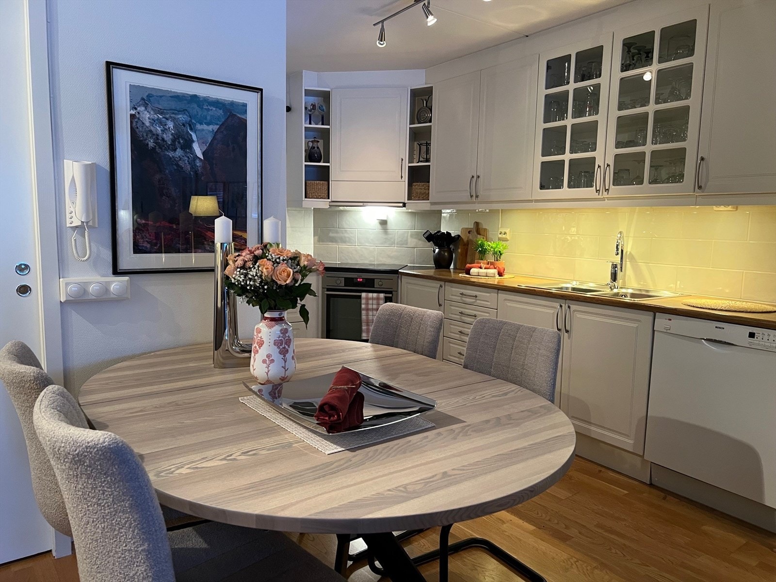 Kjøkken. Galleribilde