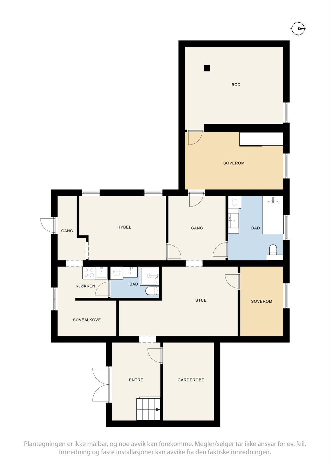 Sokkeletasje Galleribilde