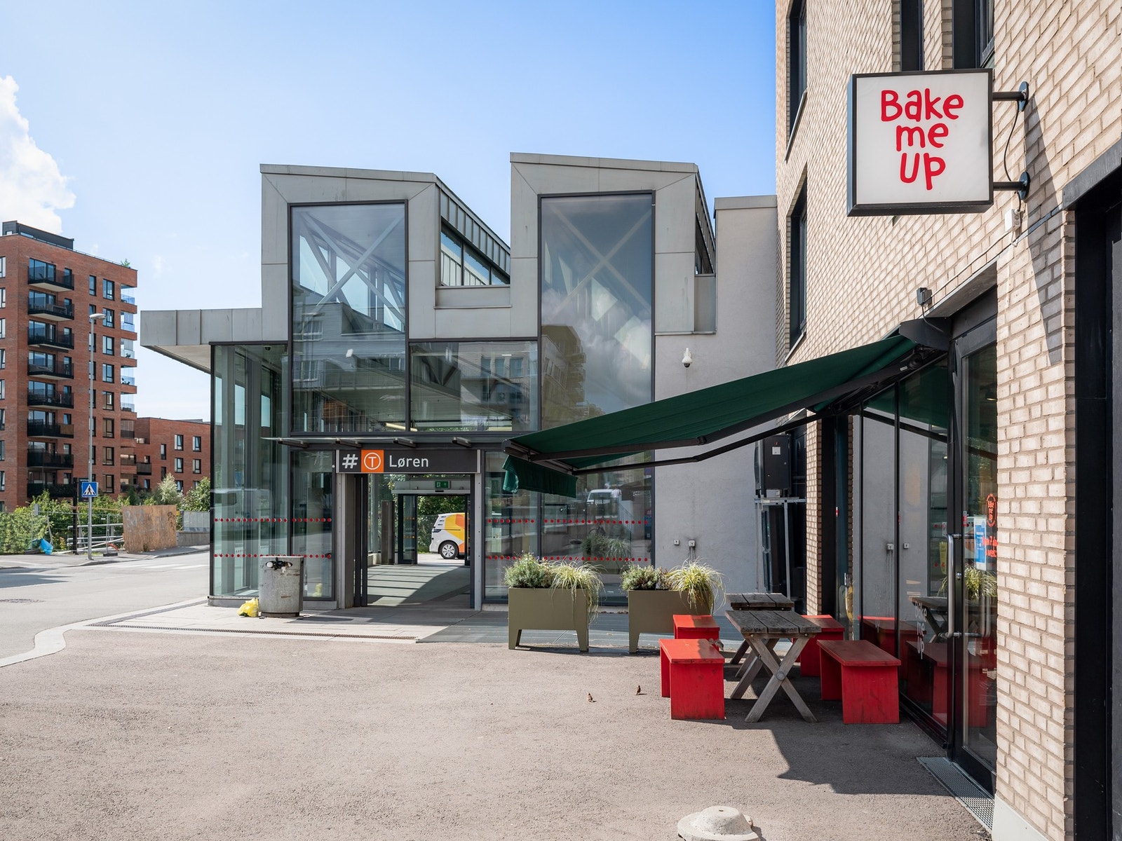 Nedgang til t-banen Galleribilde