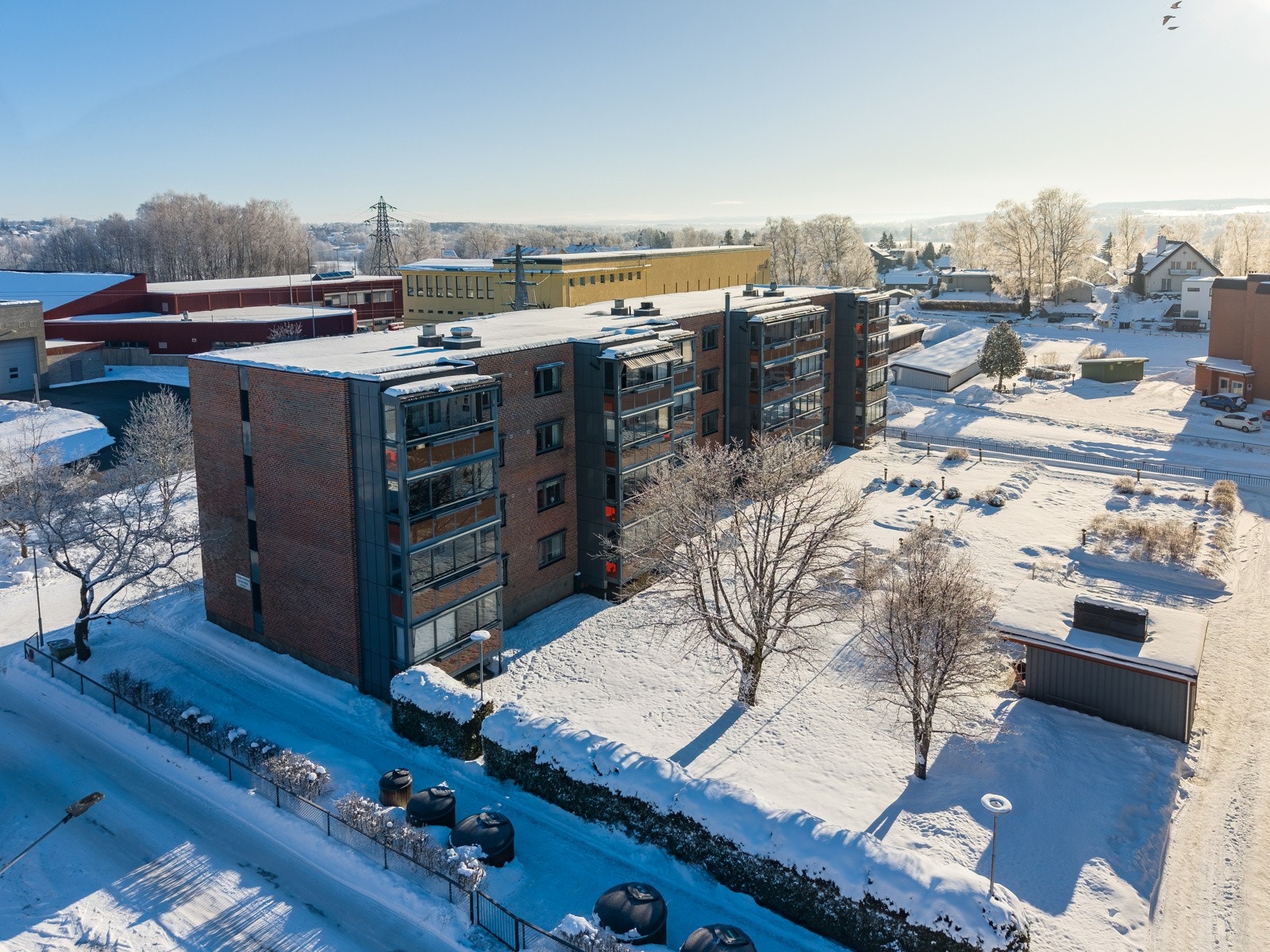 Dronefoto Galleribilde