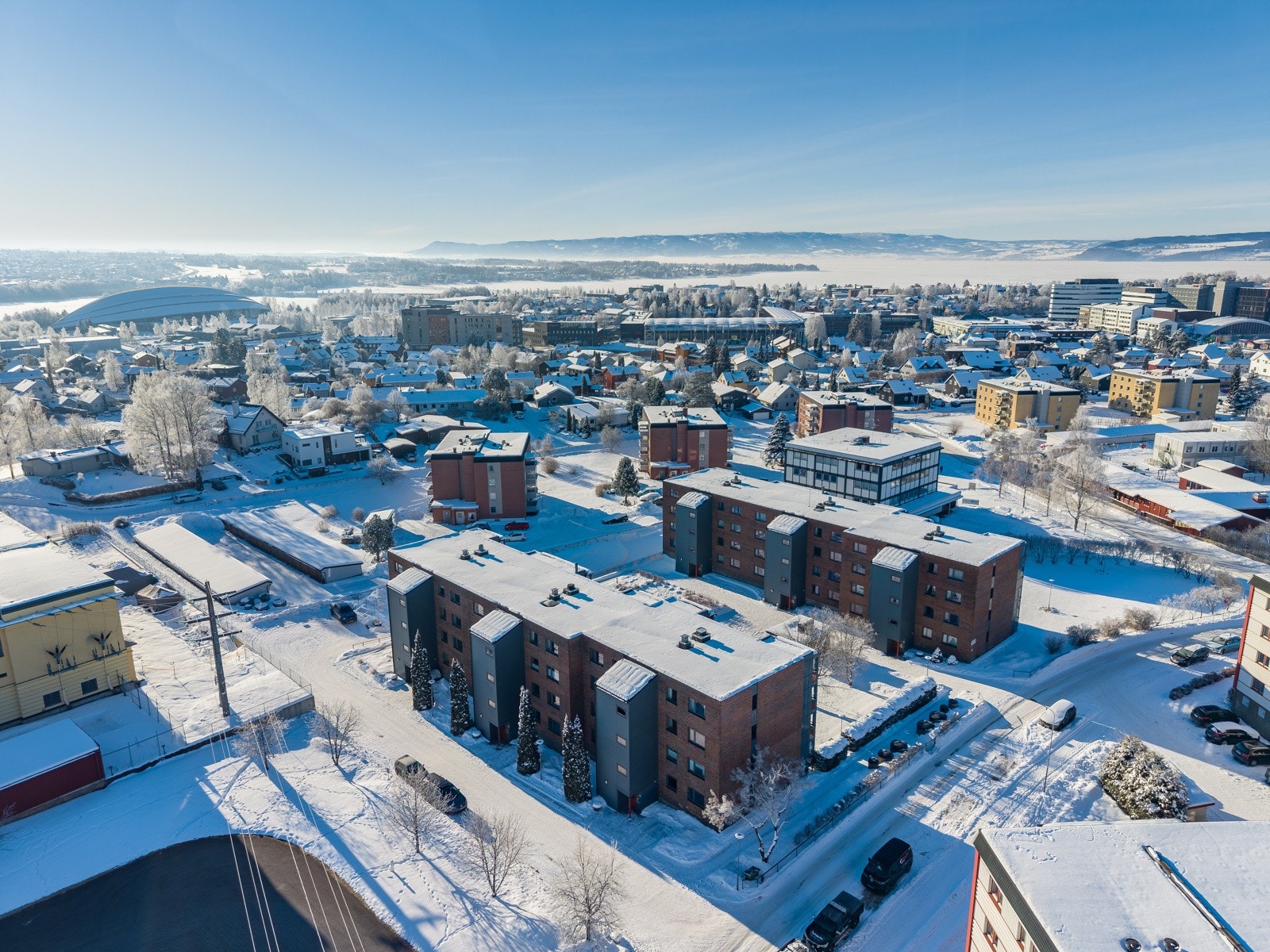 Dronefoto Galleribilde