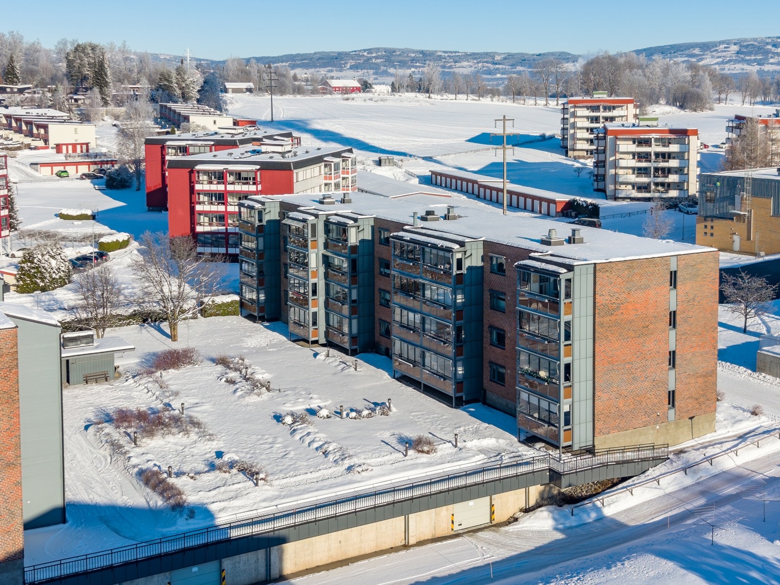 Dronefoto Galleribilde