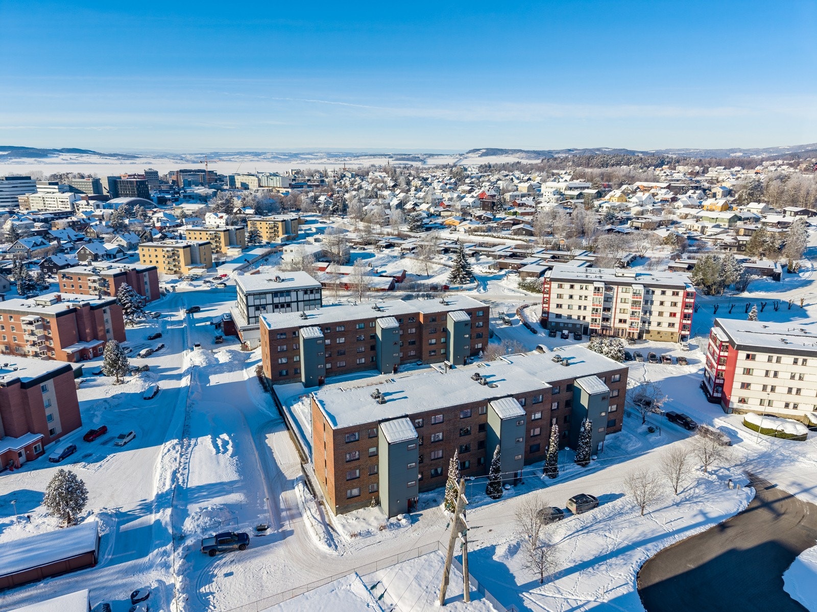 Dronefoto Galleribilde