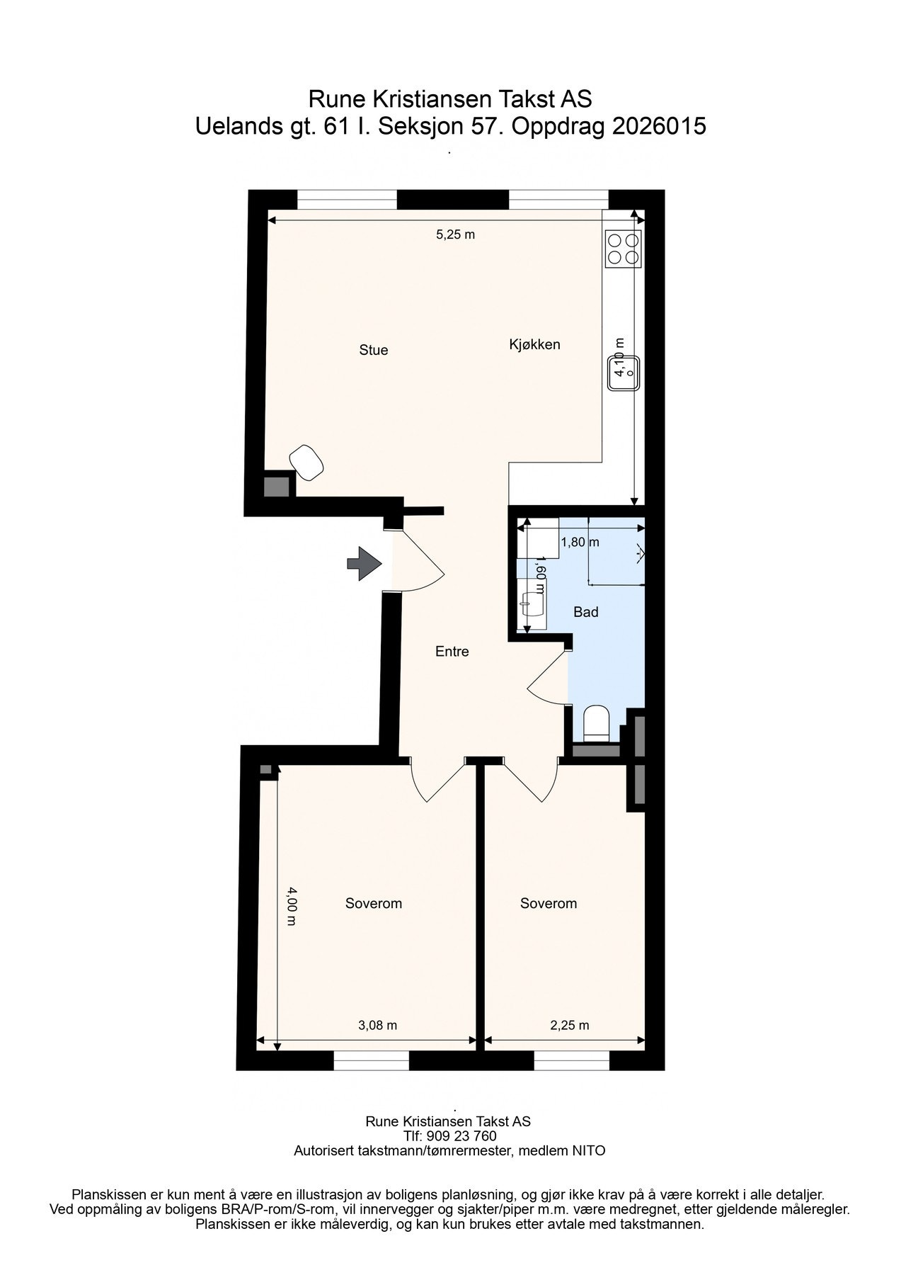 Plantegning. Galleribilde