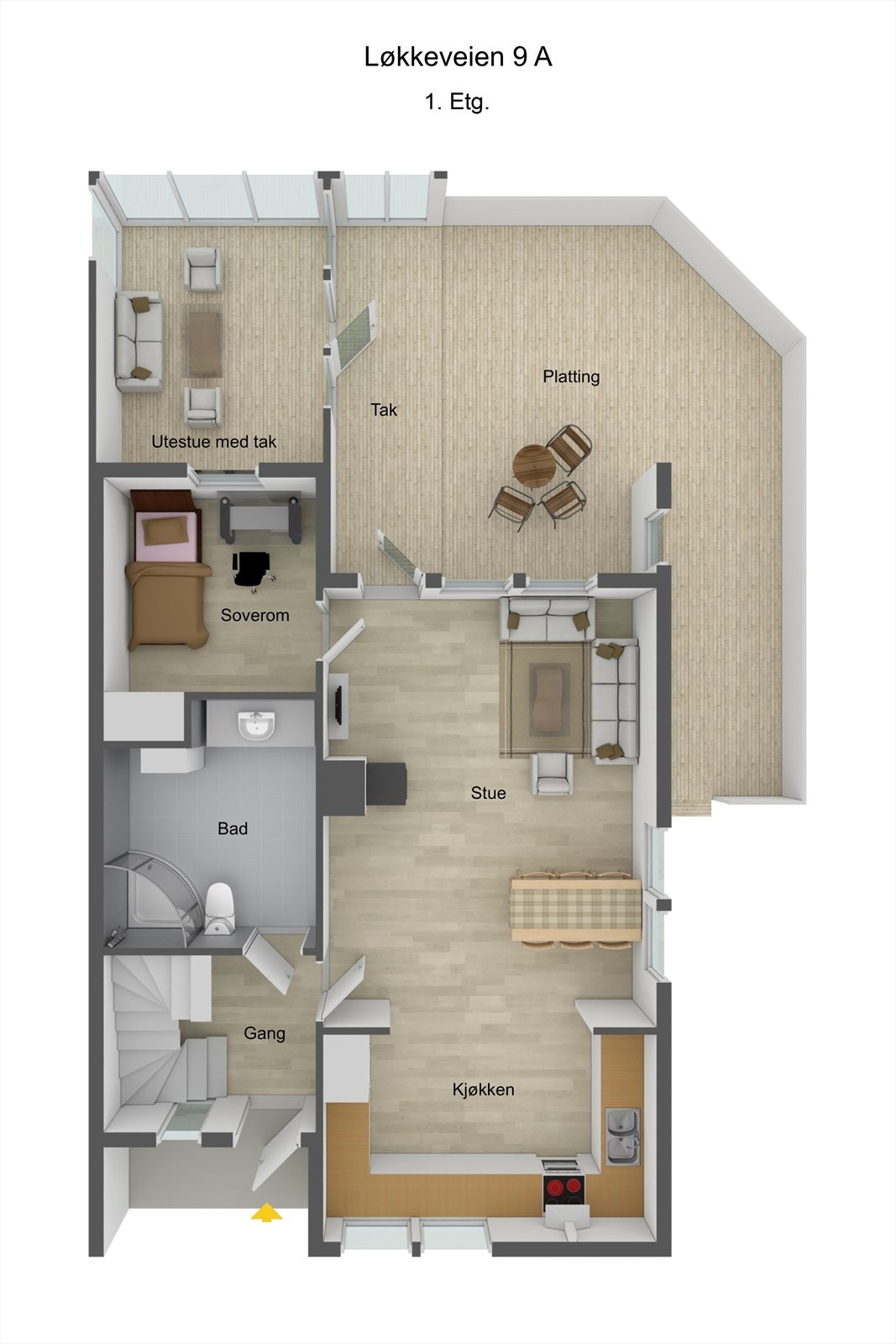 Løkkeveien 9a_1. Etg._3D.jpg Galleribilde