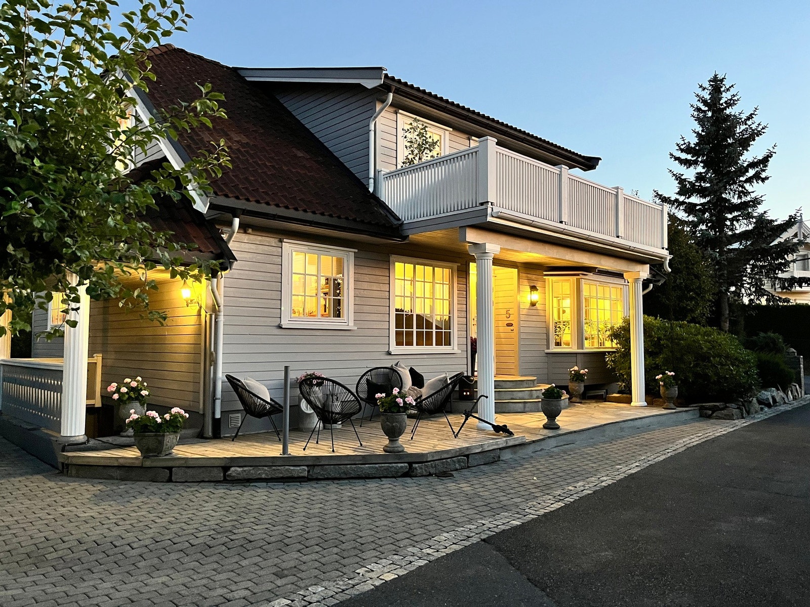 Kveldsstemning Galleribilde