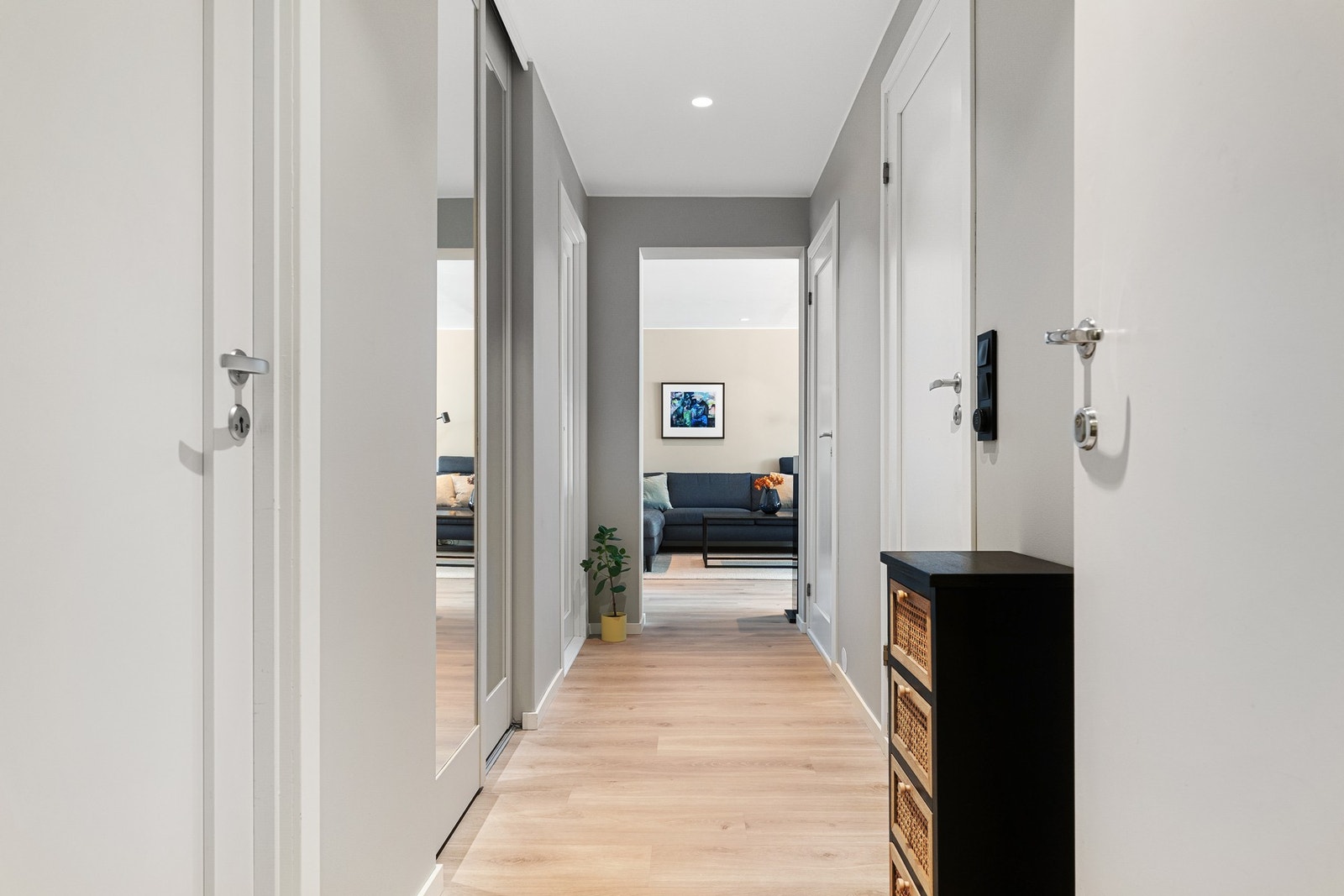 Svært innbydende entré. Galleribilde