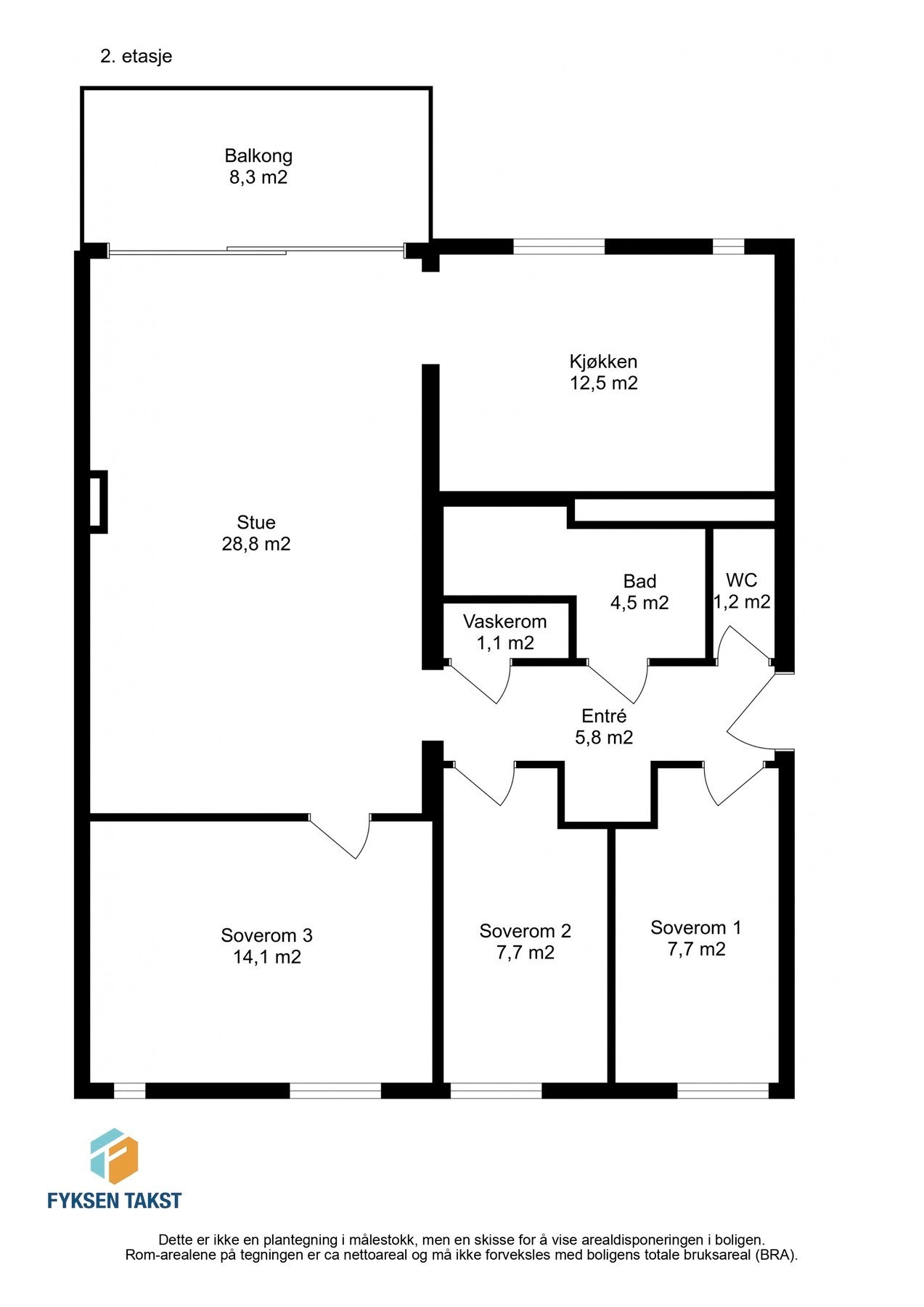 Planskisse. Galleribilde