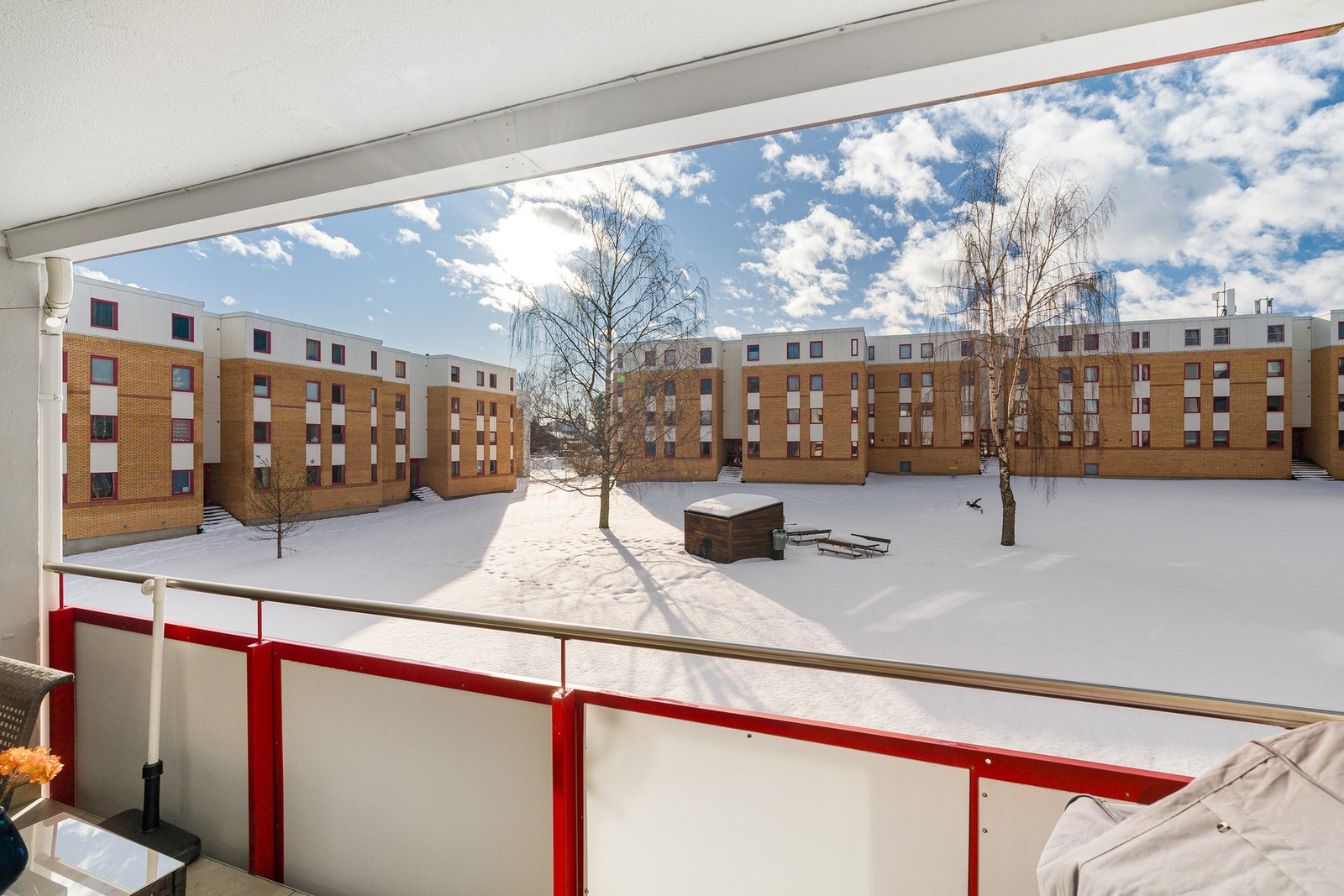 Her kan du nyte flotte sommerdager uten innsyn fra andre beboere. Galleribilde