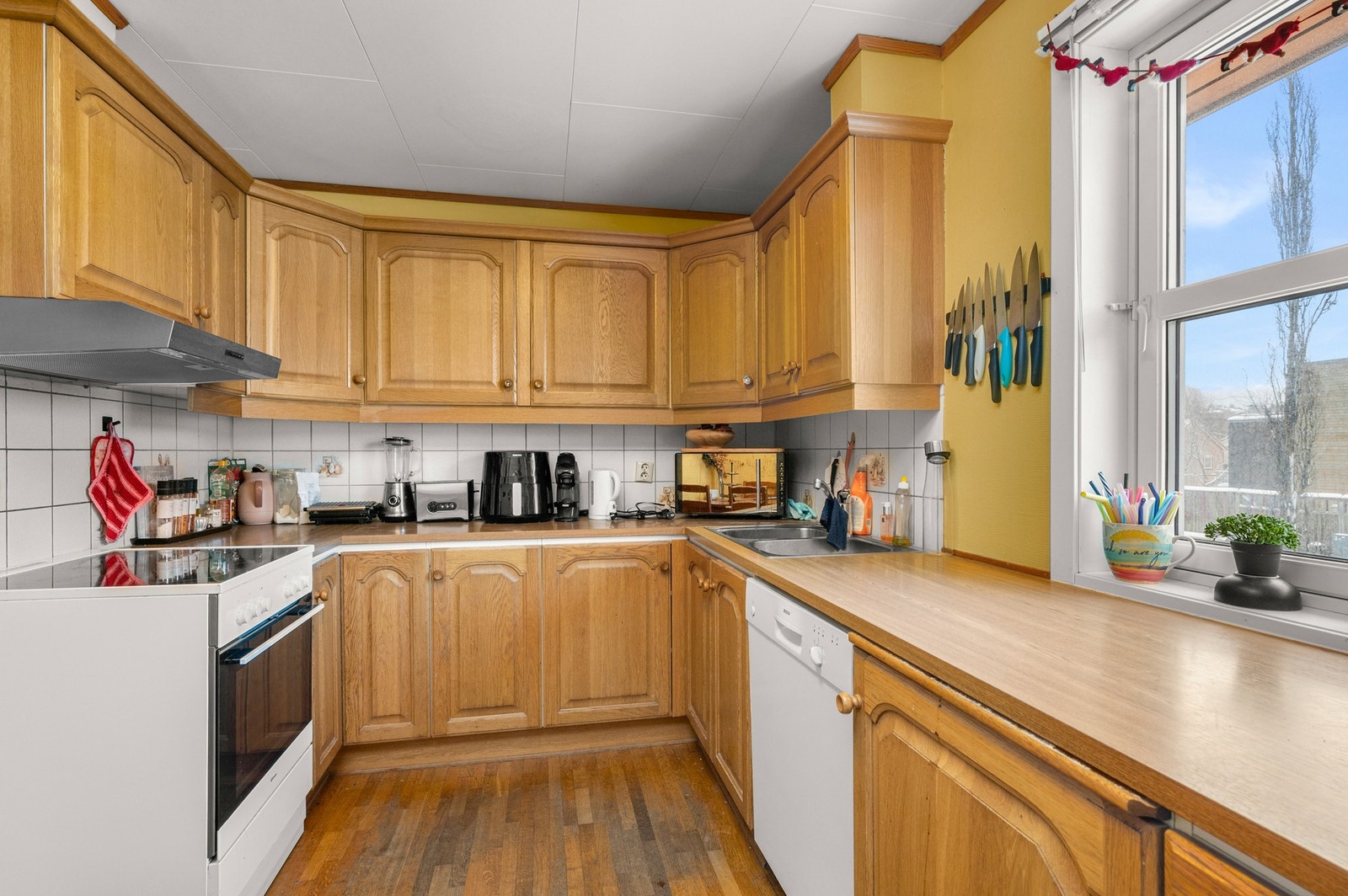 Kjøkken i 2. etasje på 9,5 kvm. Galleribilde