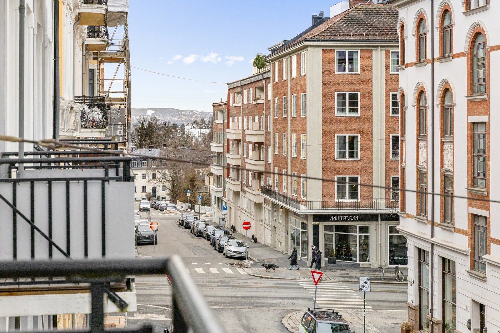 Utsikt mot Bygdøy Allé. Galleribilde