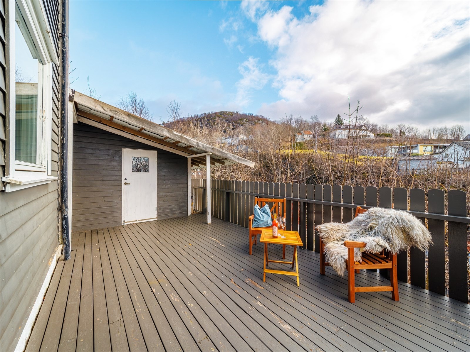 Eiendommen har flere fine uteområder. Galleribilde