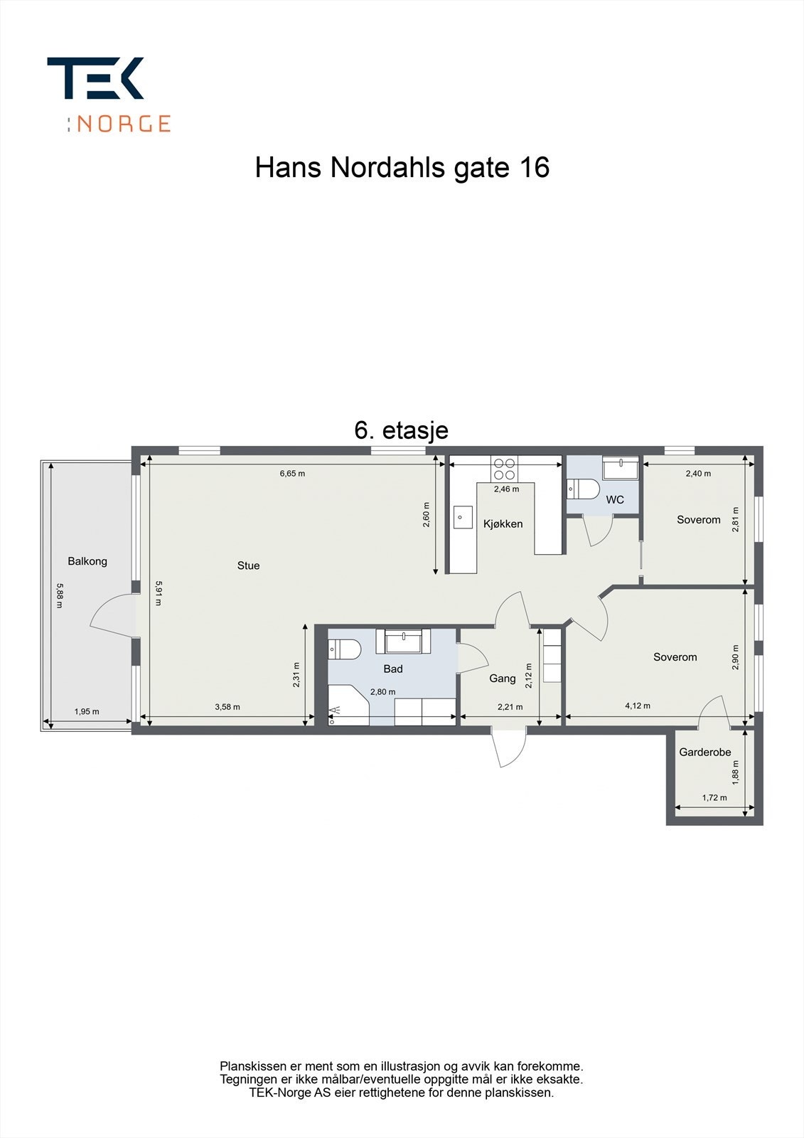 Plantegning. Galleribilde