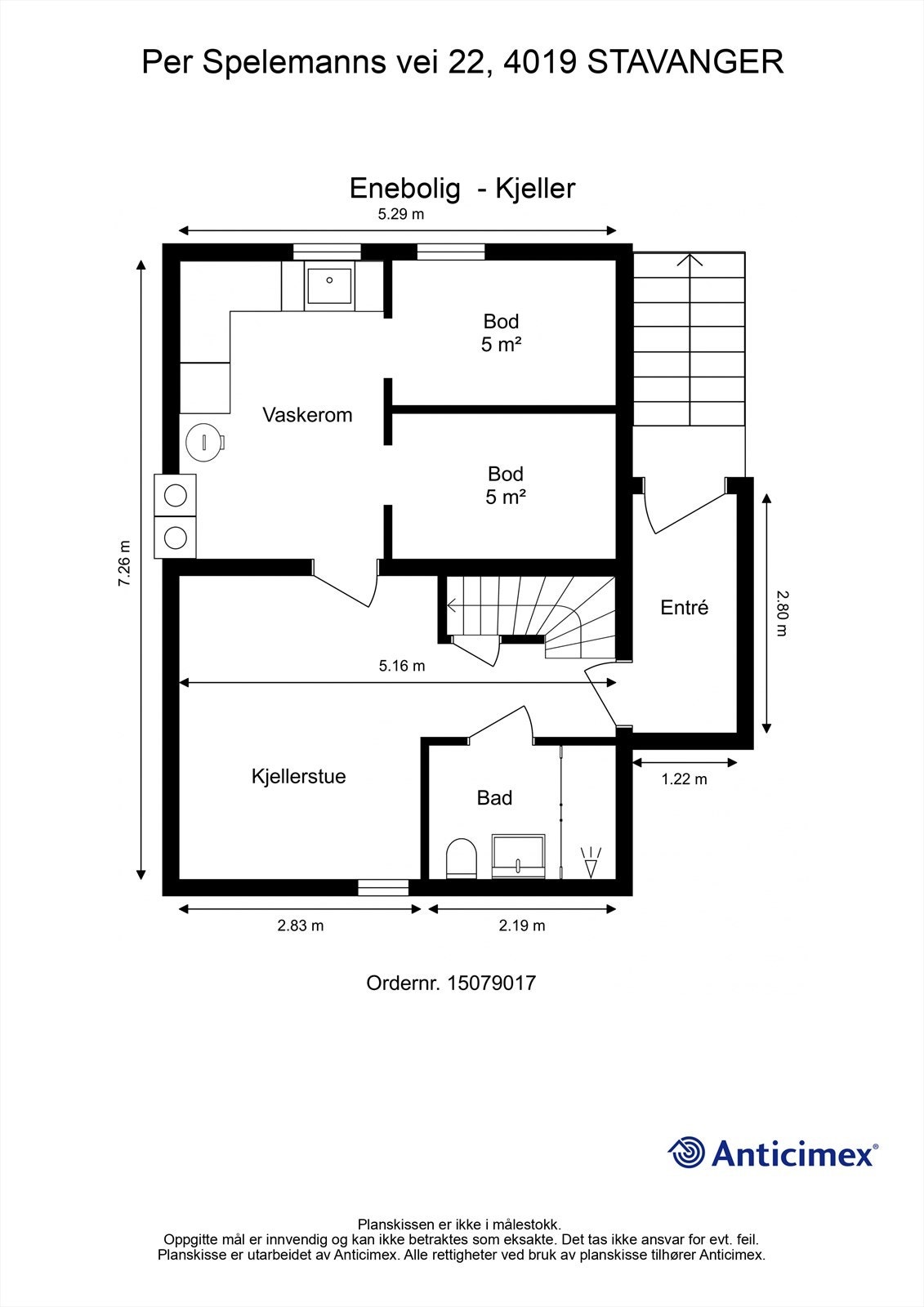 Plantegning Kjeller Galleribilde