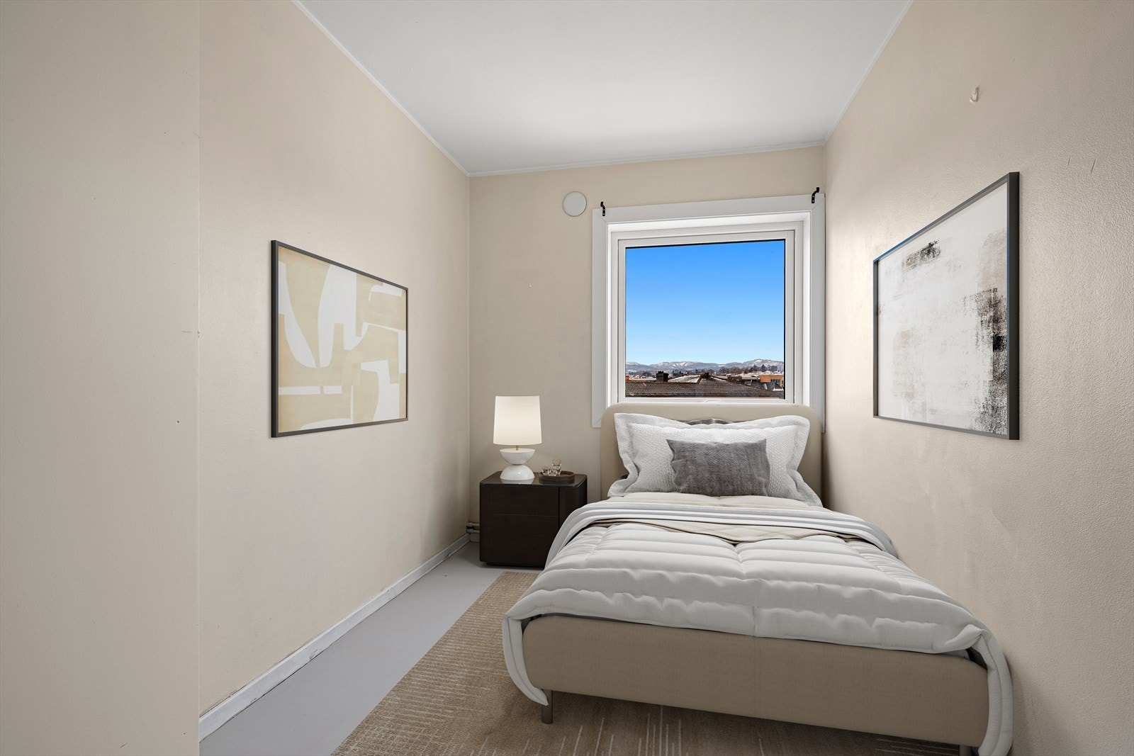 Soverom - digitalt stylet Galleribilde