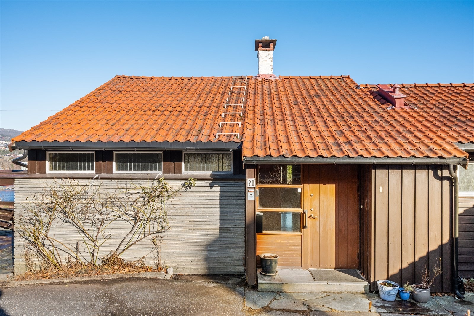 Koselig inngansparti. Galleribilde