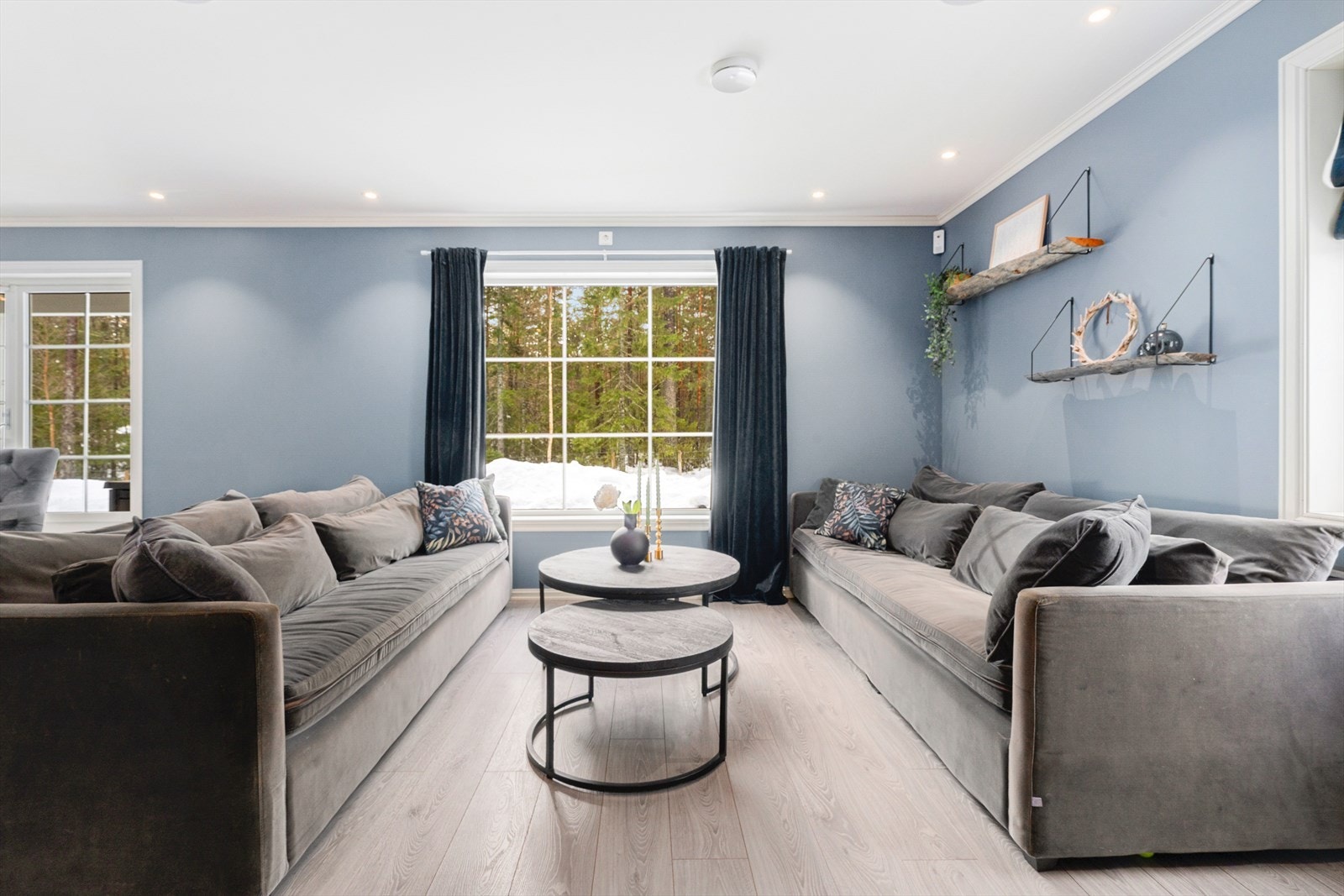 Lys og lekker stue Galleribilde