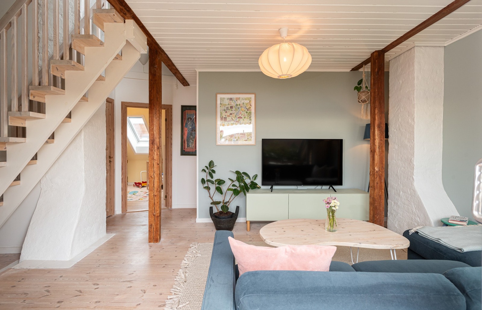 Perfekt sofasone for kos og hygge. Galleribilde