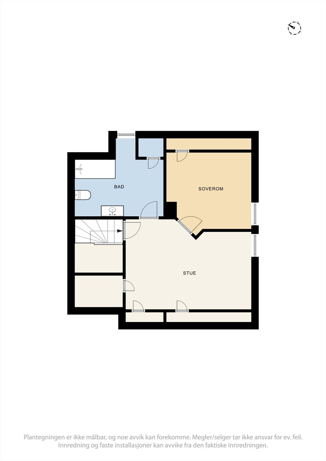 Plantegninger 2. etasje Galleribilde