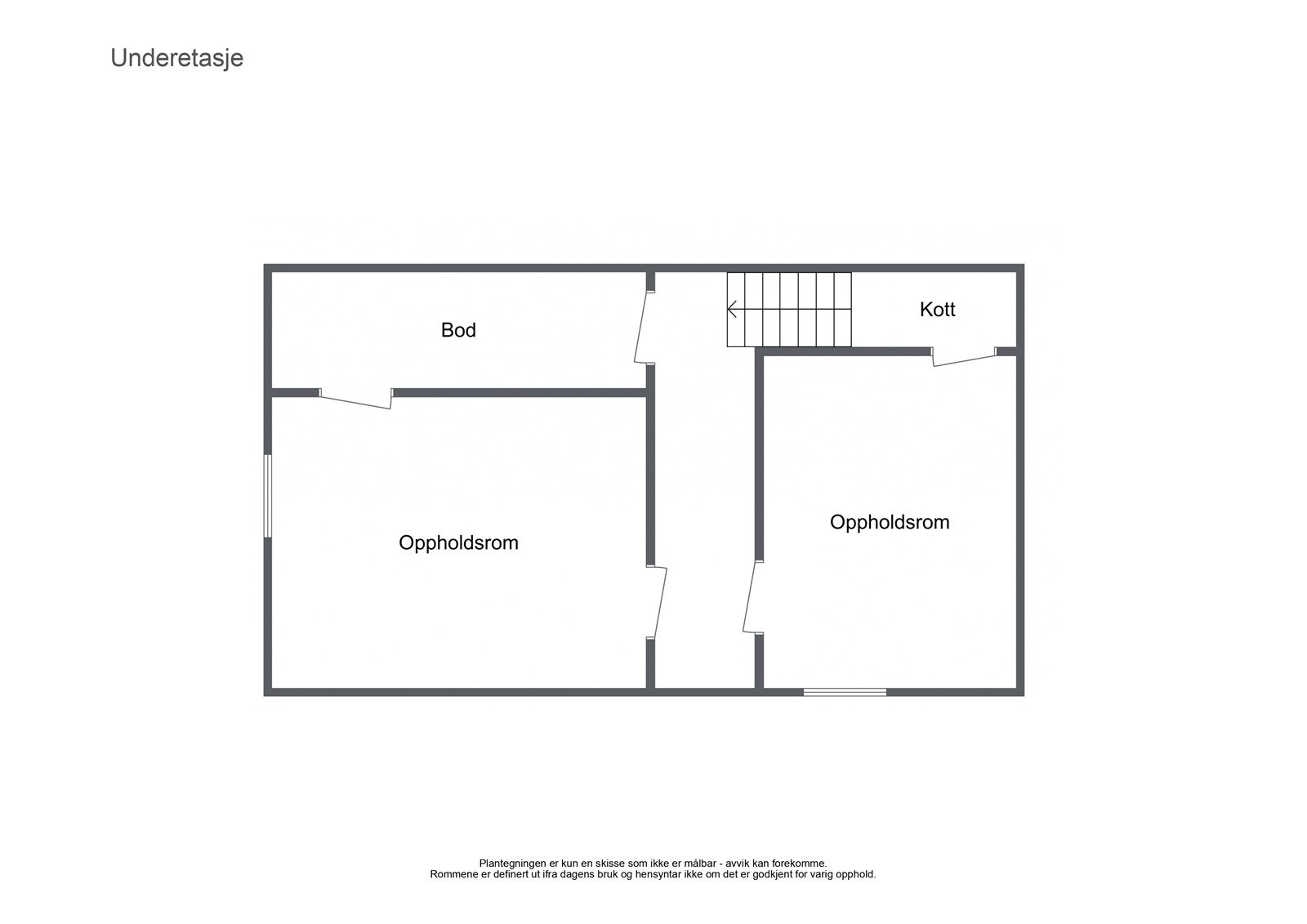 Plantegning U.etg Galleribilde