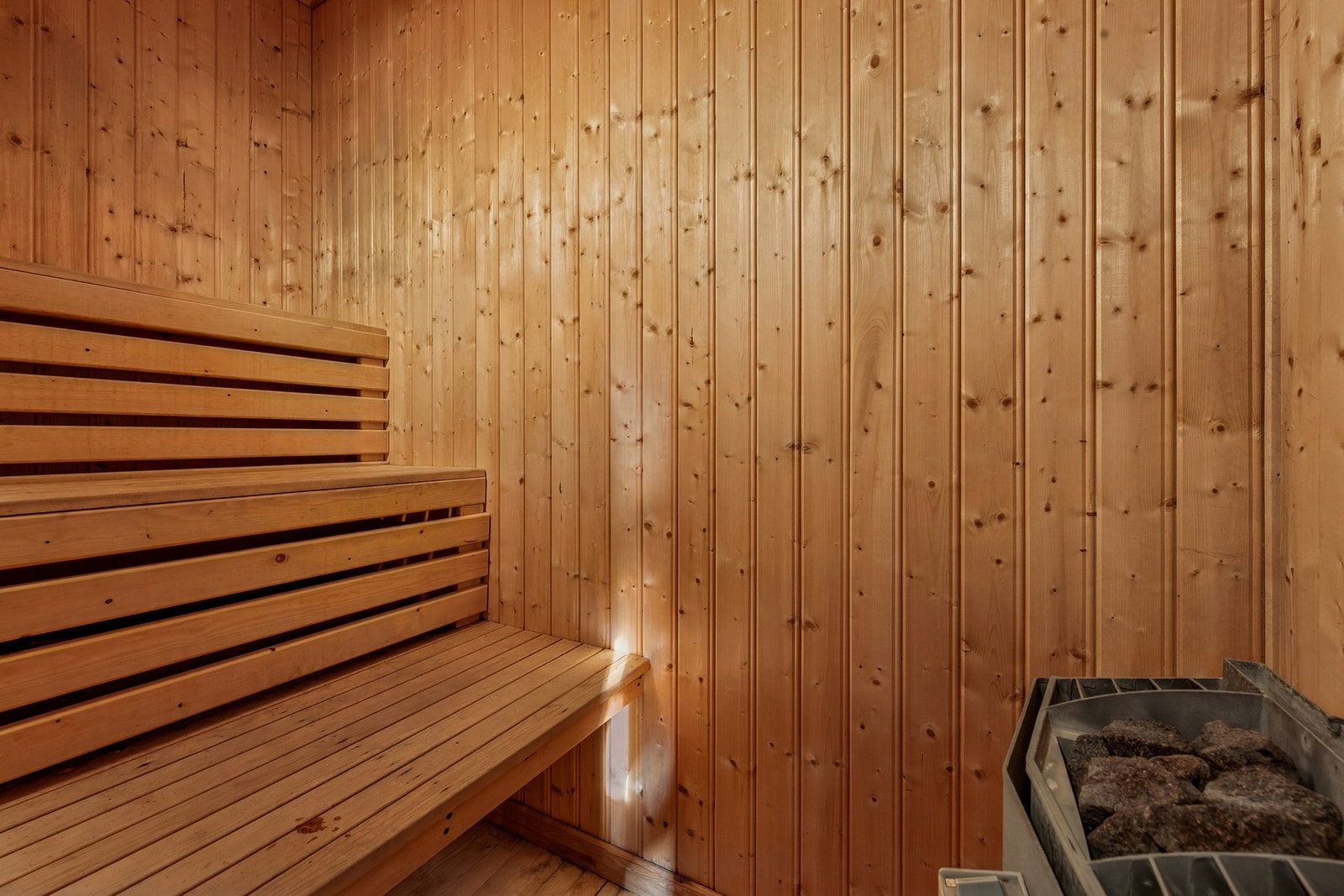 Badstue for hygge etter en skitur Galleribilde