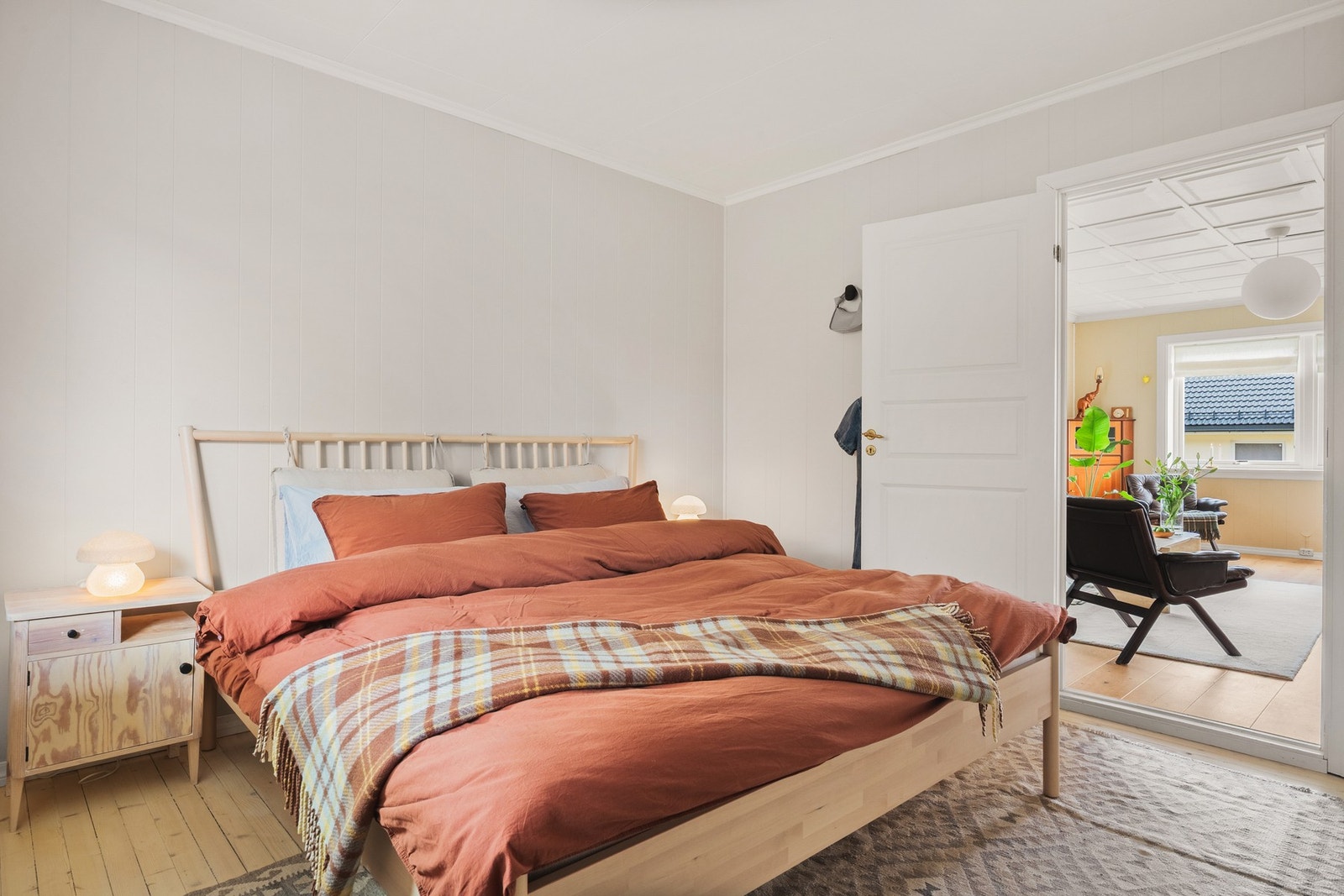 Det er god plass til å innrede med dobbeltseng, nattbord og øvrig møblement. Galleribilde
