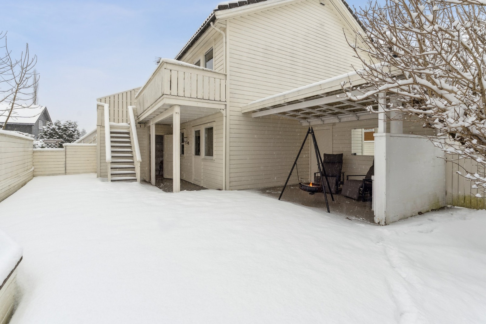 Romslig uteområde Galleribilde