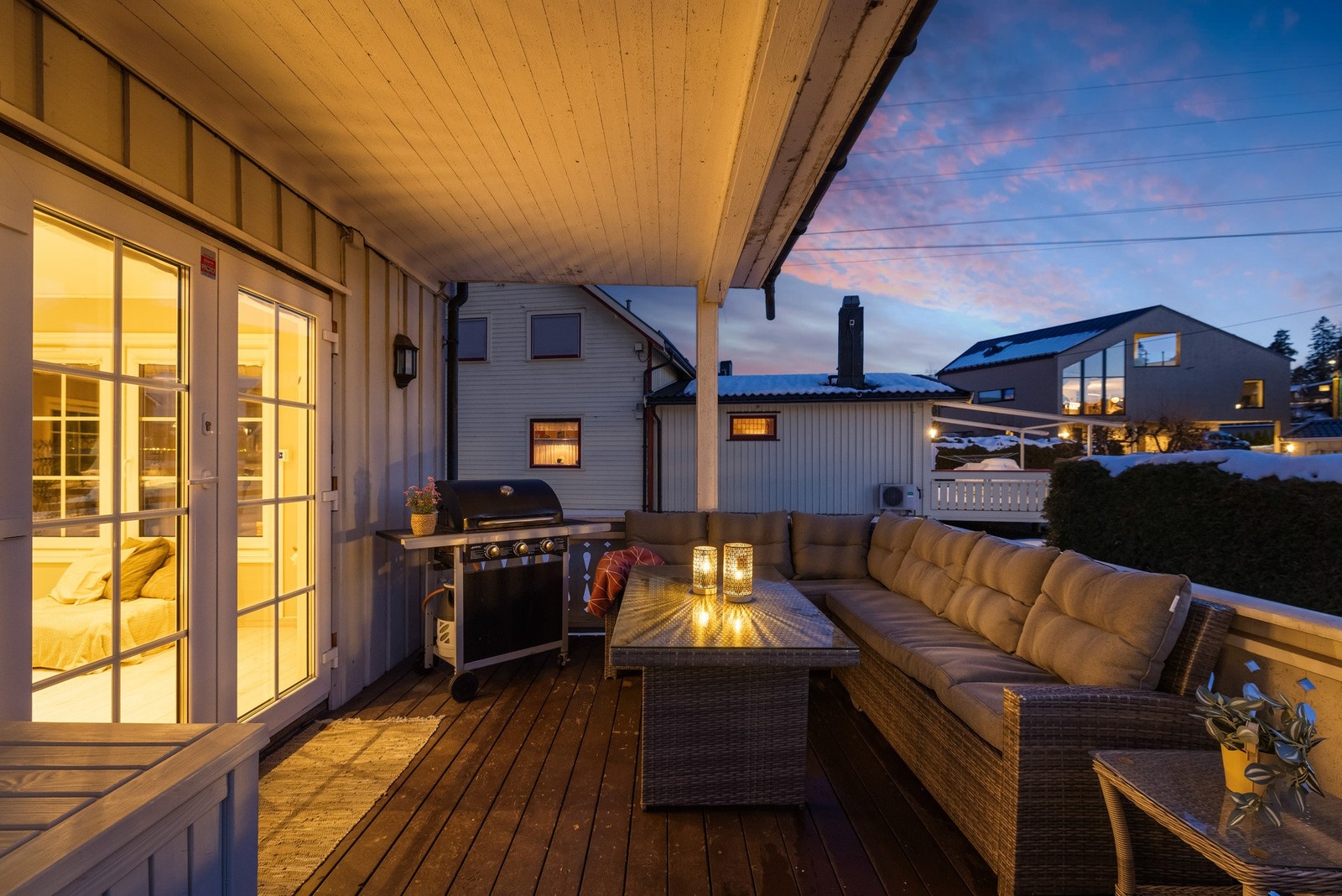 Her ligger alt til rette for at storfamilien skal trives. Galleribilde