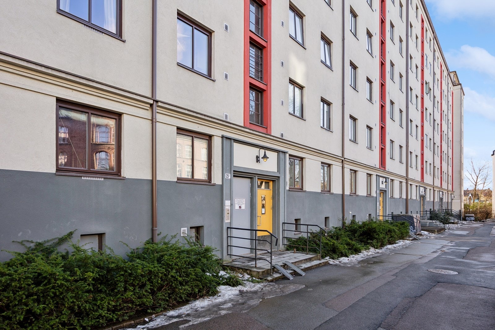 Fasade - bygningen fra 1940. Galleribilde