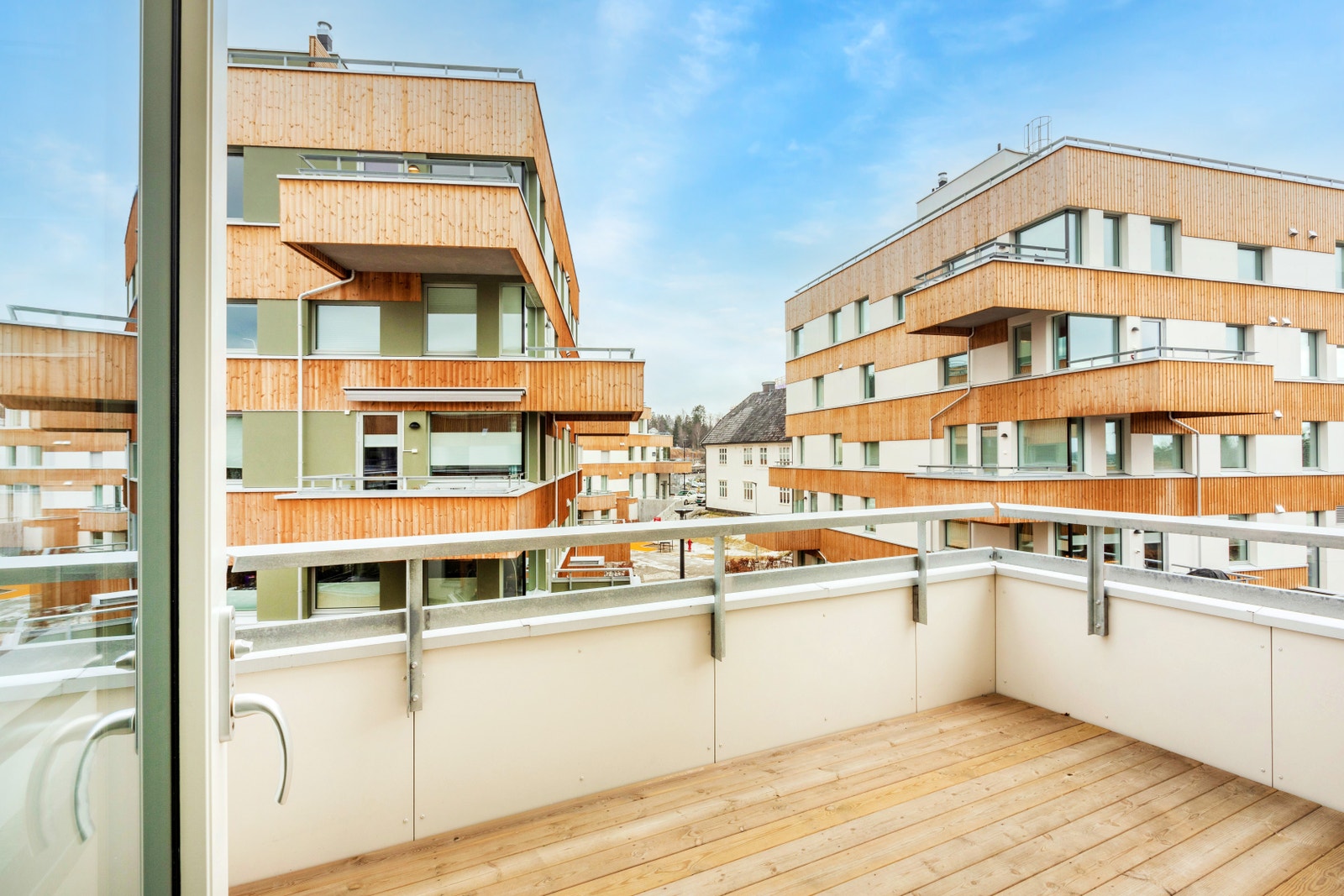 Balkong ca. 10 kvm Galleribilde