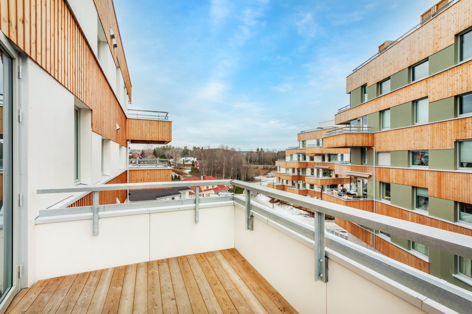 Balkong ca. 10 kvm Galleribilde