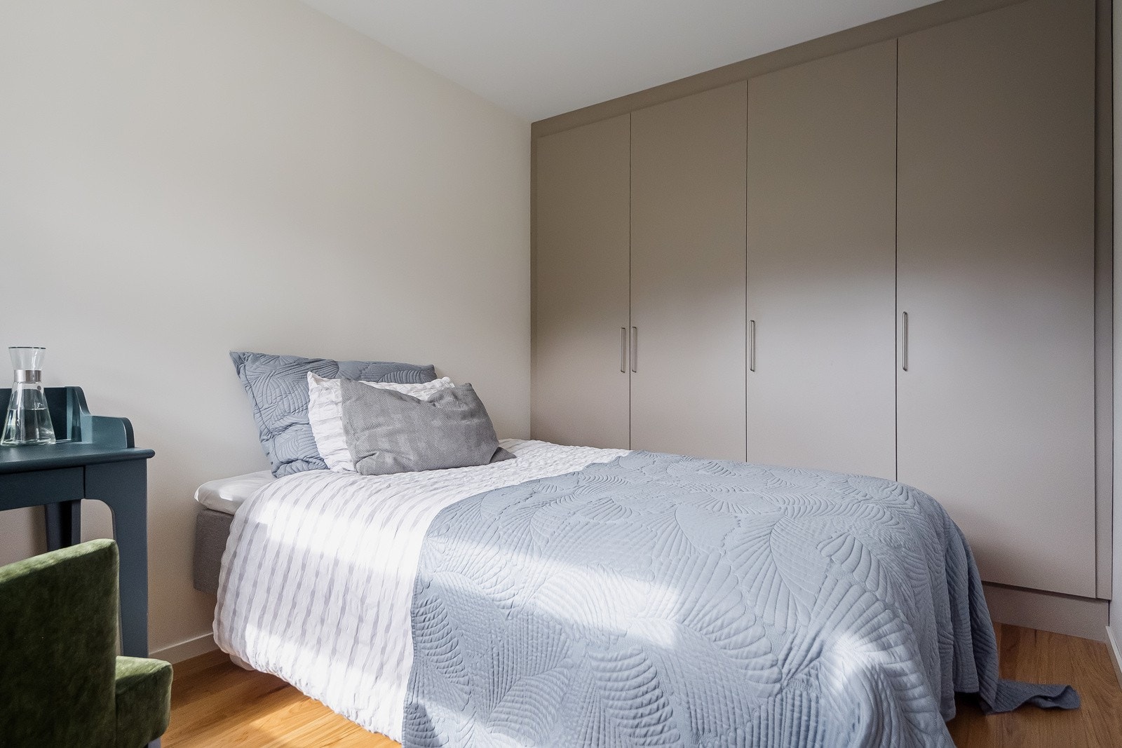 Soverom på hybeldel. Galleribilde