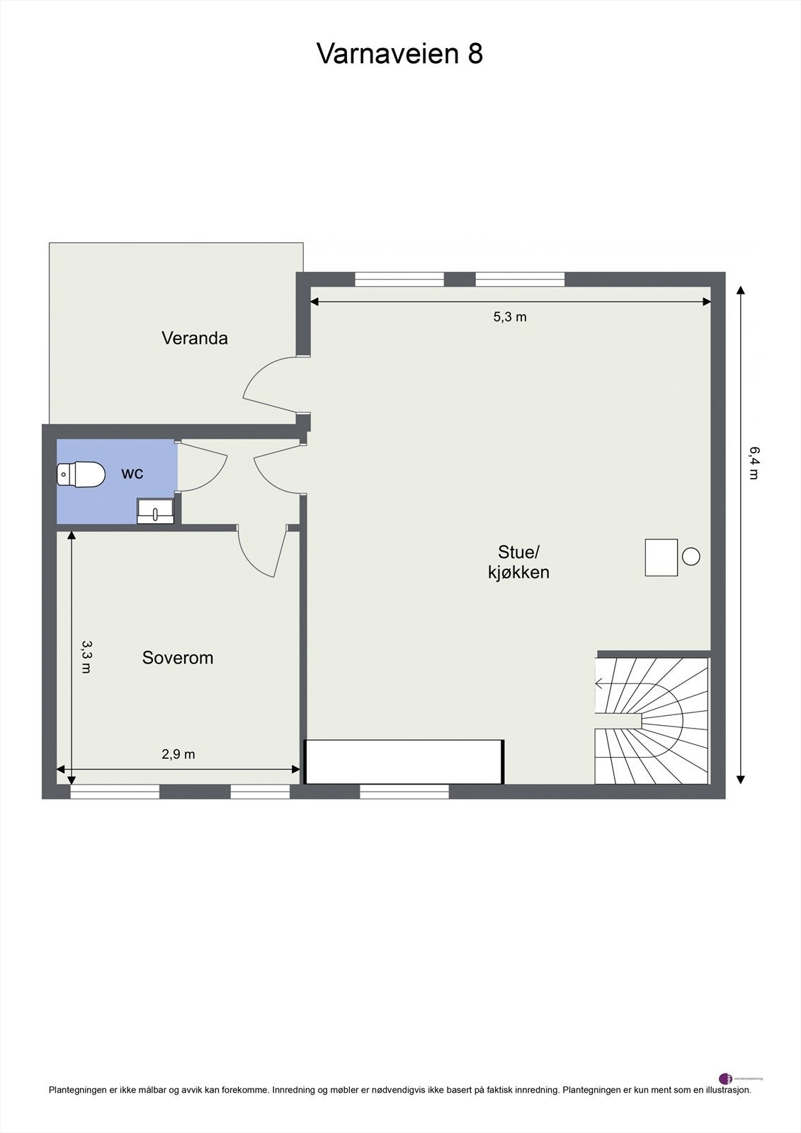 Plantegning 2. etasje. Galleribilde