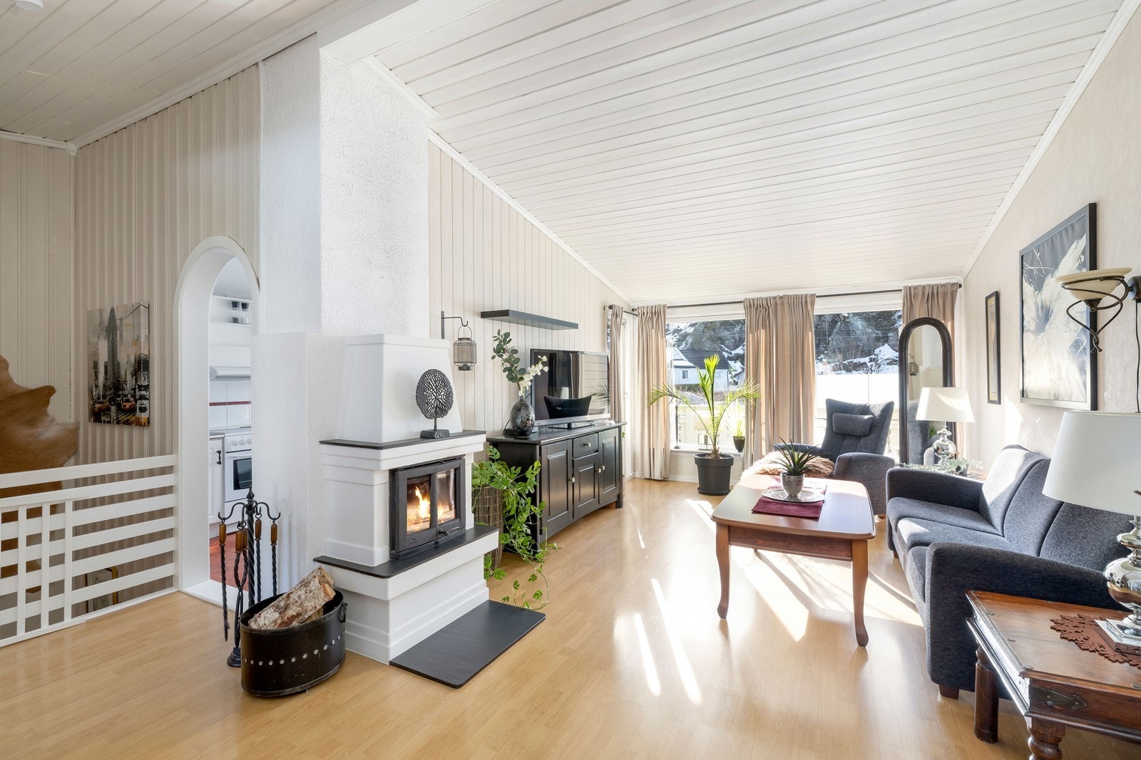 Meget innholdsrikt rekkehus Galleribilde