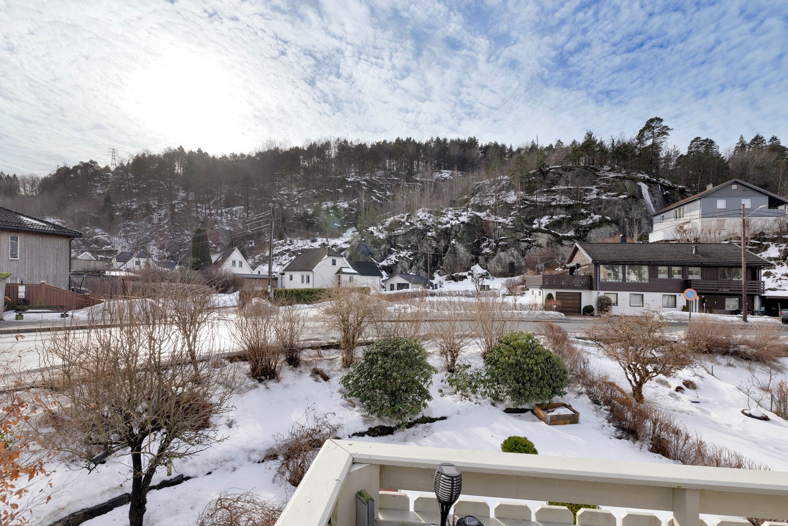 Utsikt mot Tinnheia Galleribilde