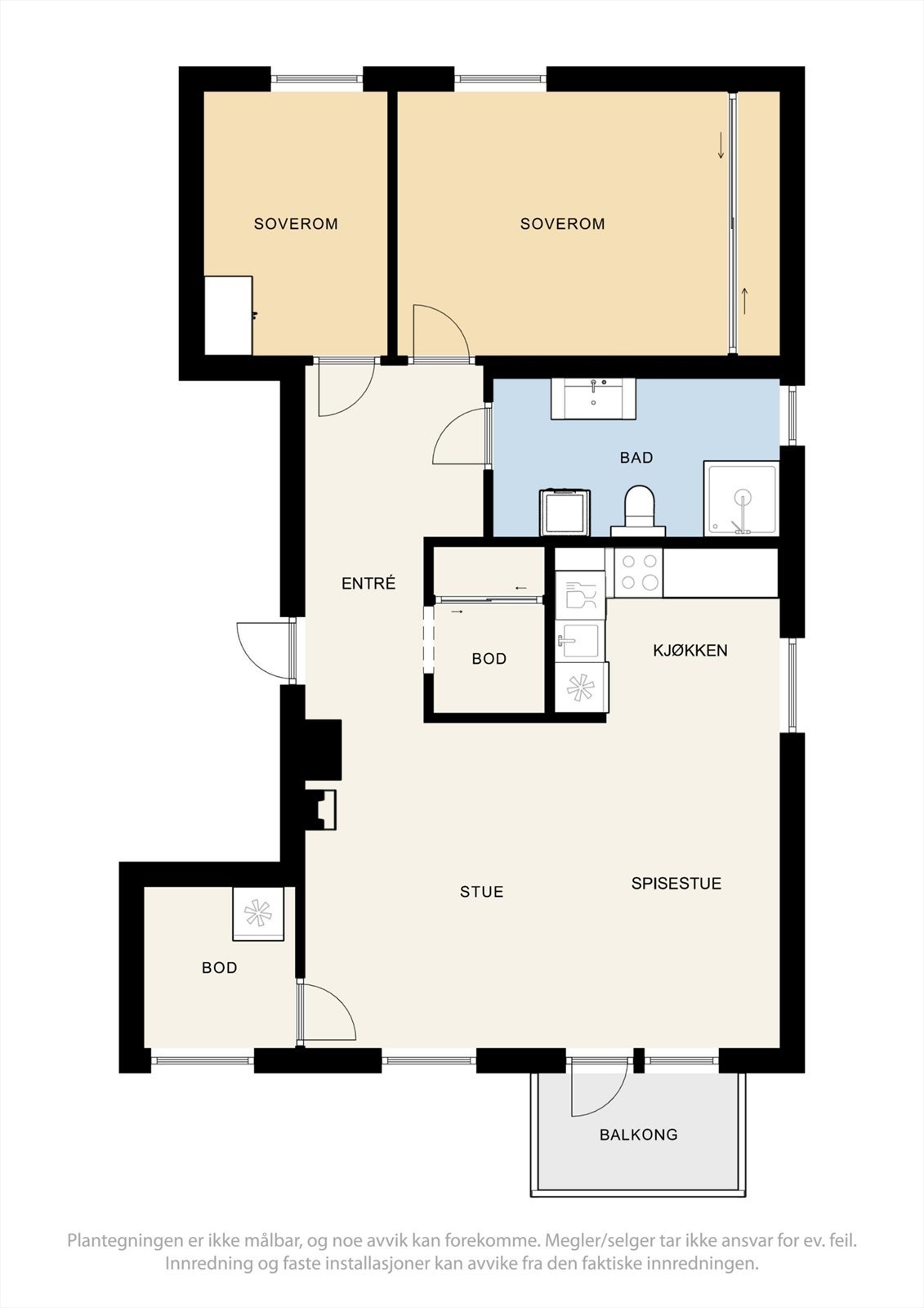 Planskisse. Galleribilde