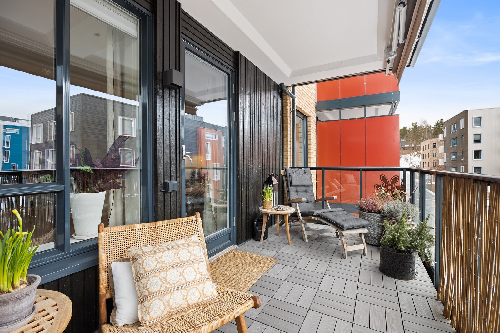 Fra stuen er det utgang til vestvendt balkong med fine solforhold Galleribilde