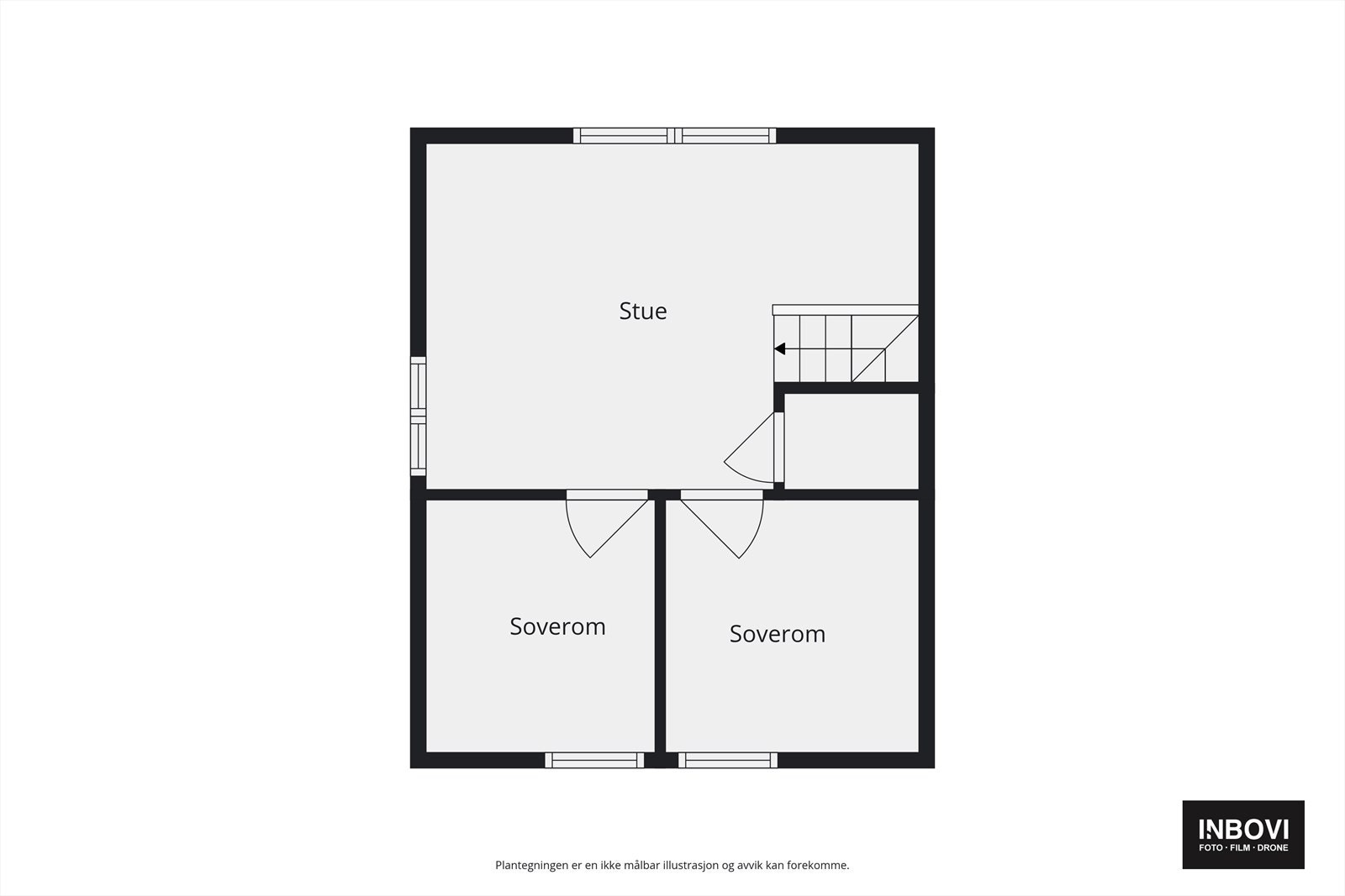 Plantegning 2.etg Galleribilde
