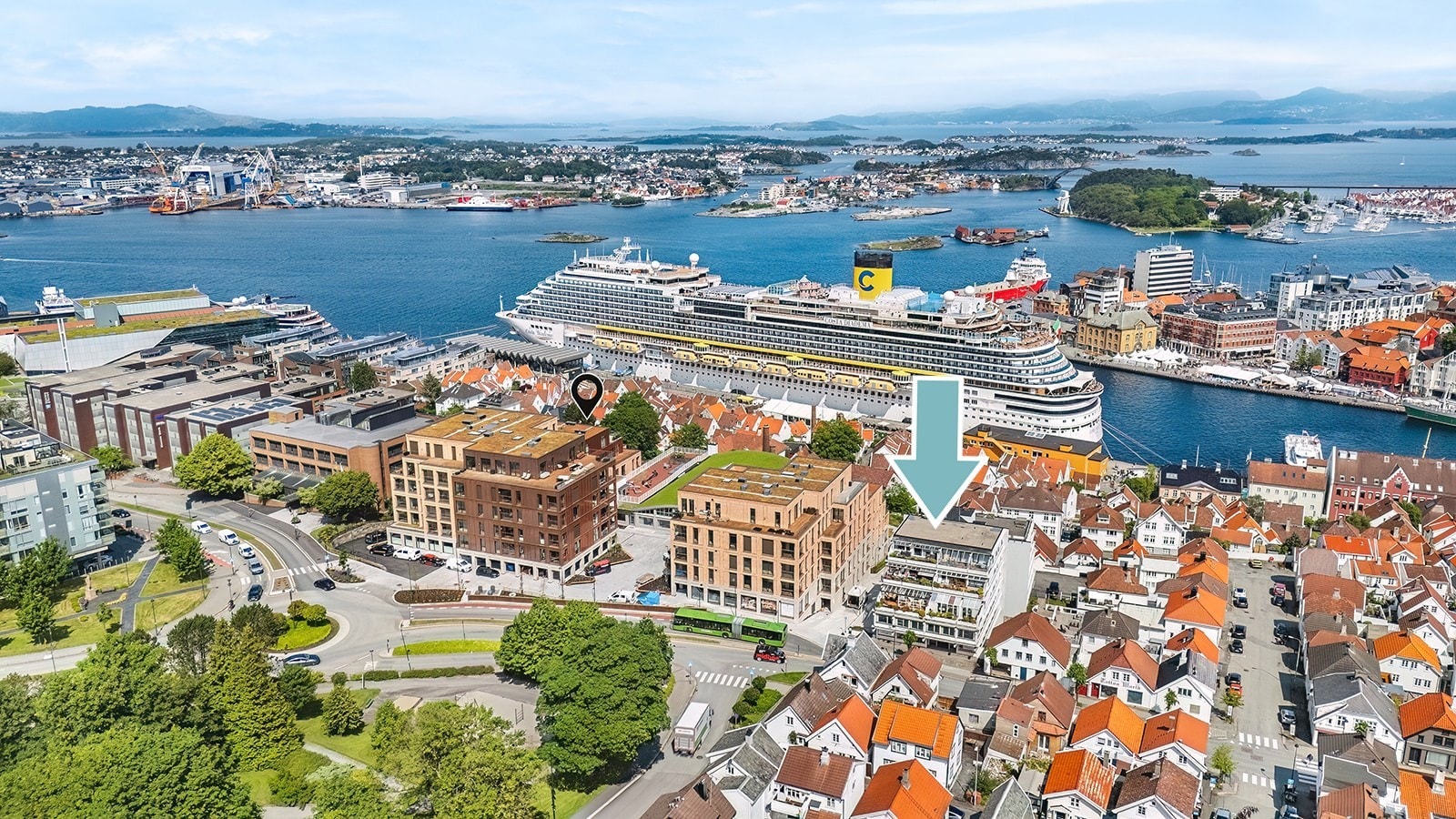 Fantastisk beliggenhet midt i Stavanger sentrum! Galleribilde