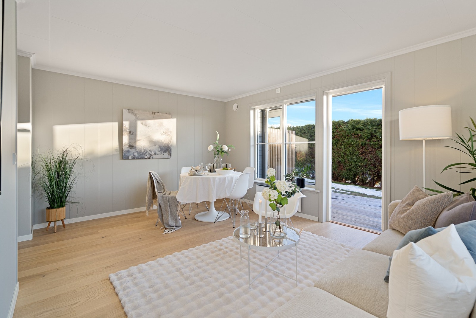 Med vinder på to sider bidrar dette til at det strømmer inn rikelig med lys Galleribilde