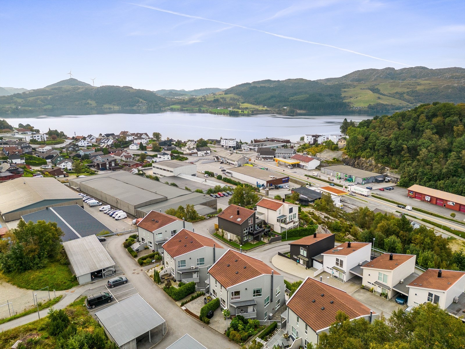 Kvernhusberget ligger meget sentralt til på Ålgård. Galleribilde