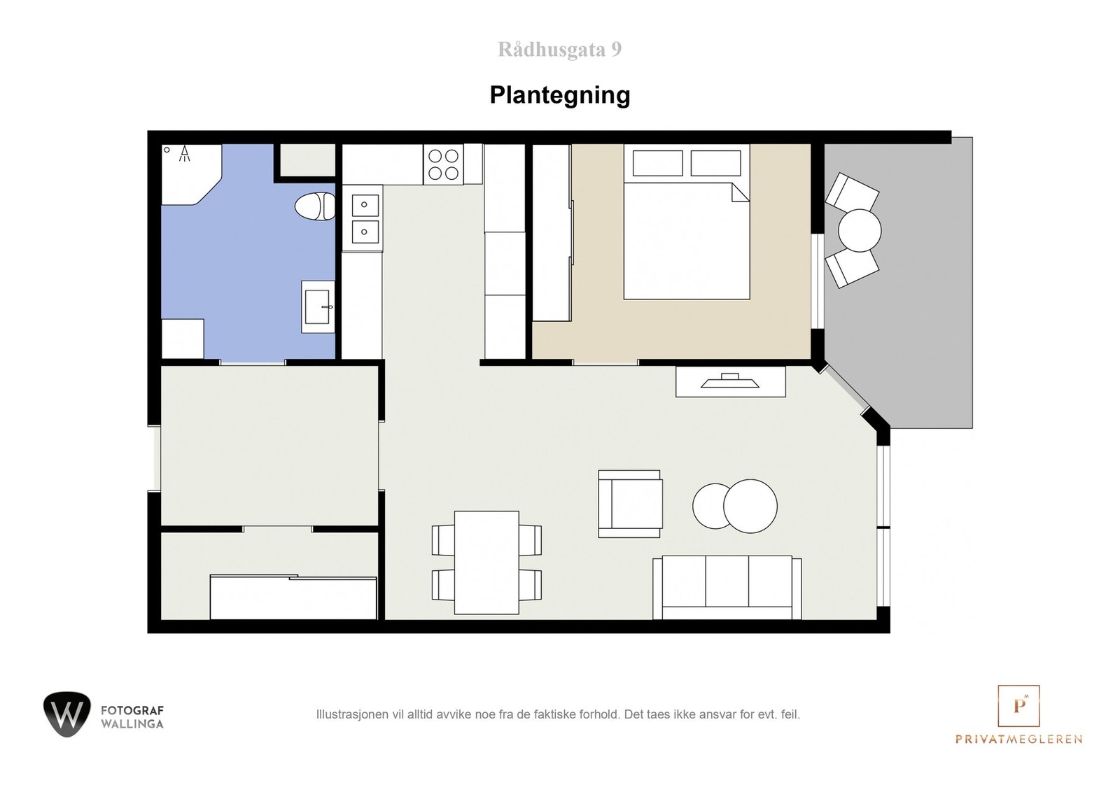 Plantegning. Galleribilde