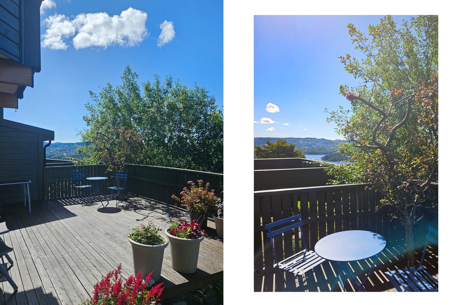 Her kan man virkelig senke skuldrene og nyte finværsdager. Galleribilde