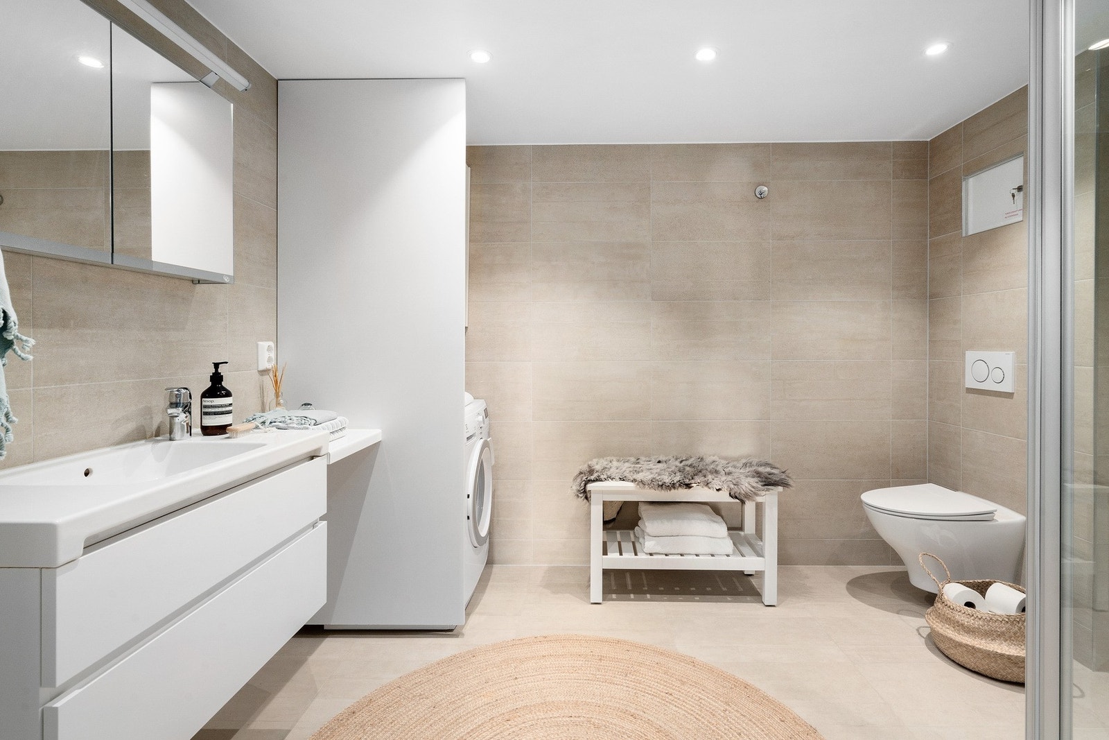 Stort og pent bad Galleribilde