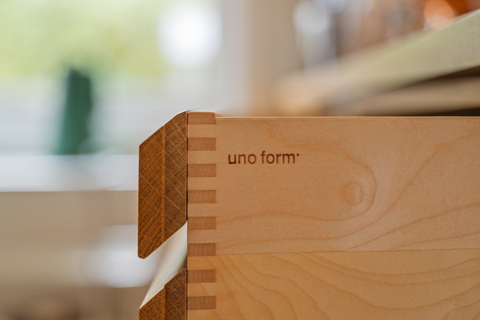 Kvalitetskjøkken med tappede skuffer/fronter Galleribilde