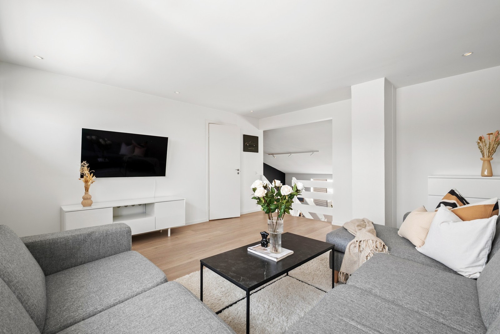 Her er det også pipe med mulighet for å etablere vedovn. Galleribilde