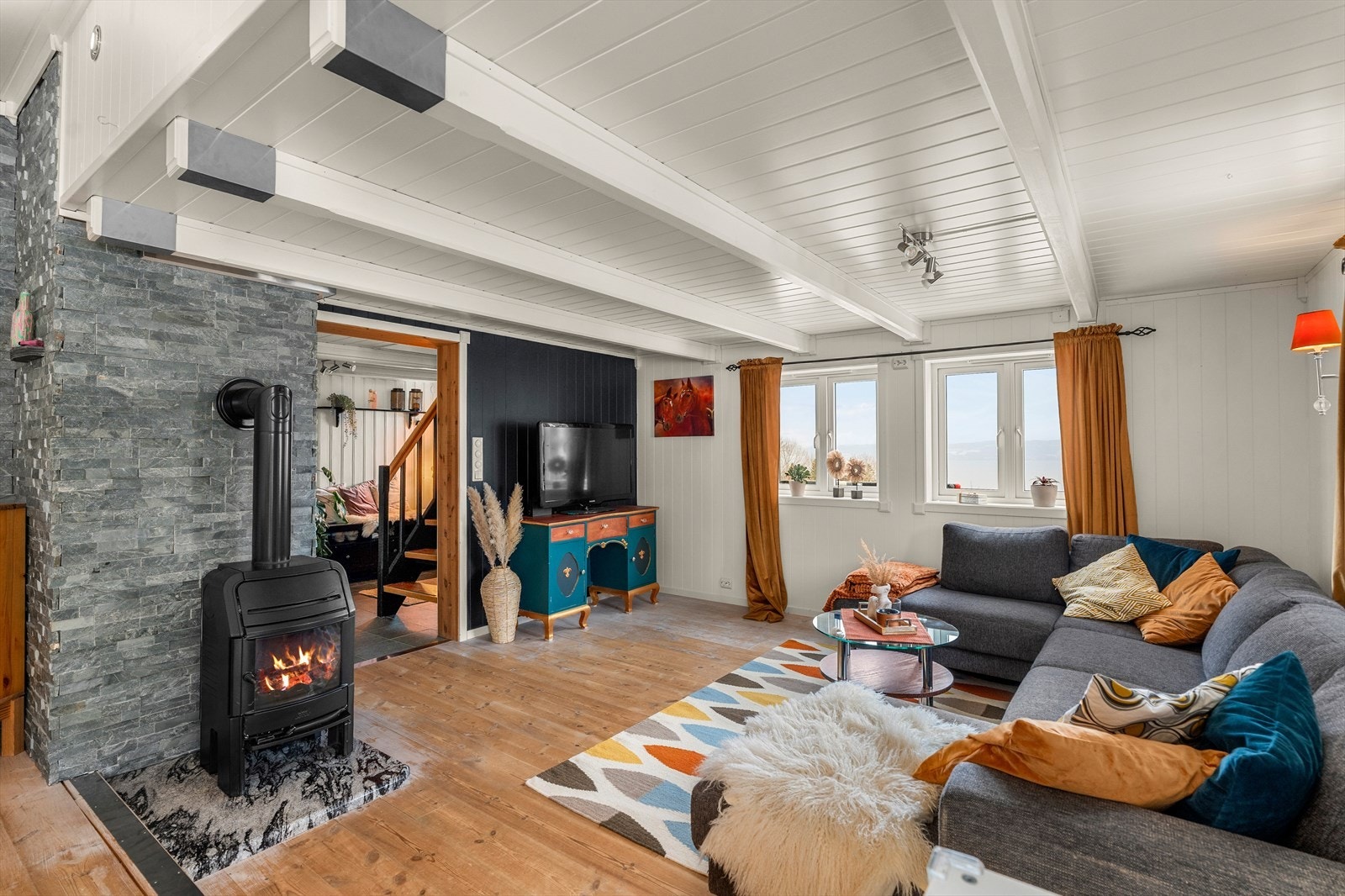 Boligen ble opprinnelig oppført i 1929, men har stadig vært gjenstand for flere utbedringer. Galleribilde