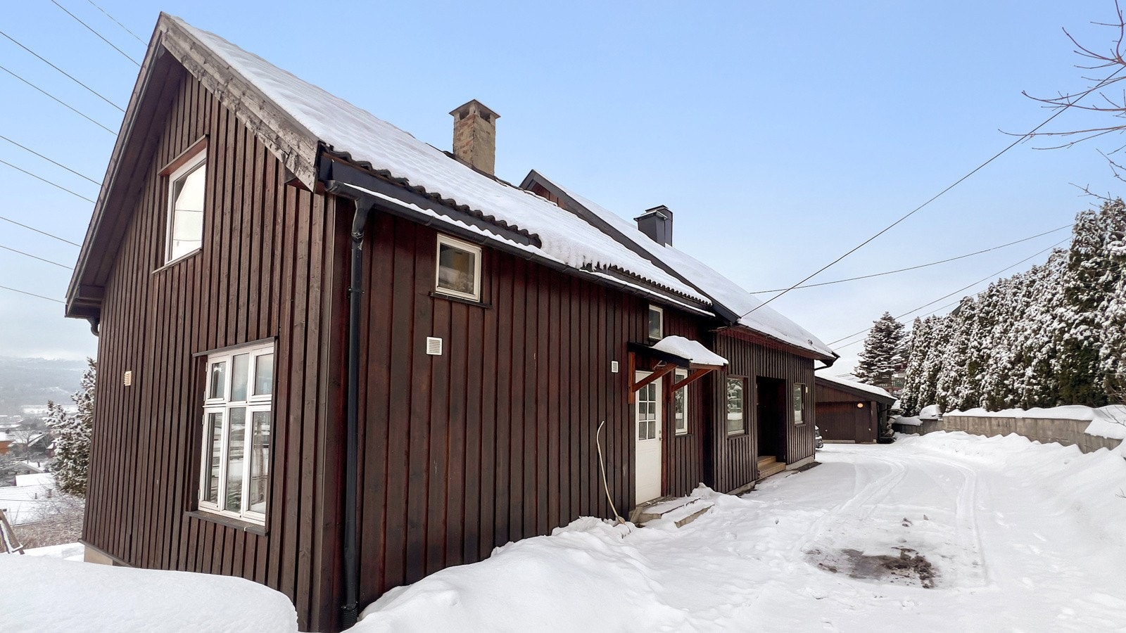 Inngang for begge enhetene, nr. 34 og nr. 36 Galleribilde