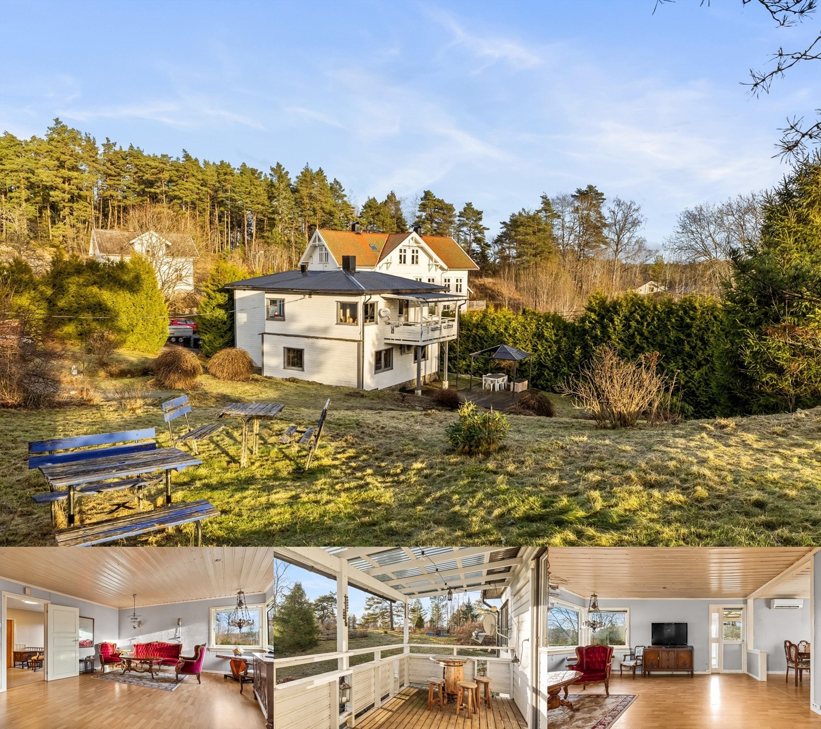 Velkommen til Fjellåsveien 2, en landlig og stor enebolig med romslig og solrik tomt! Galleribilde