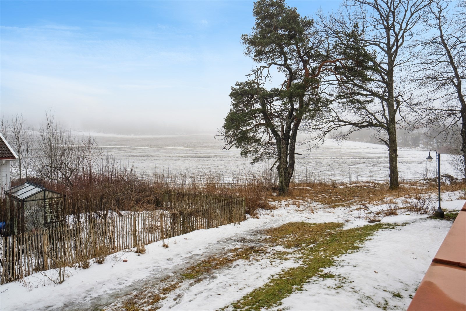 Pen utsikt fra balkongen. Galleribilde